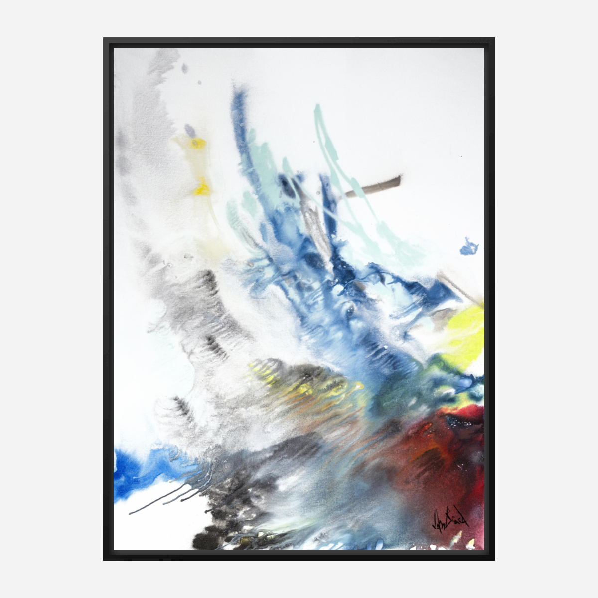 Burn Artist Enhanced Canvas Print by John Beard Collection - product image 4 for Resin Society