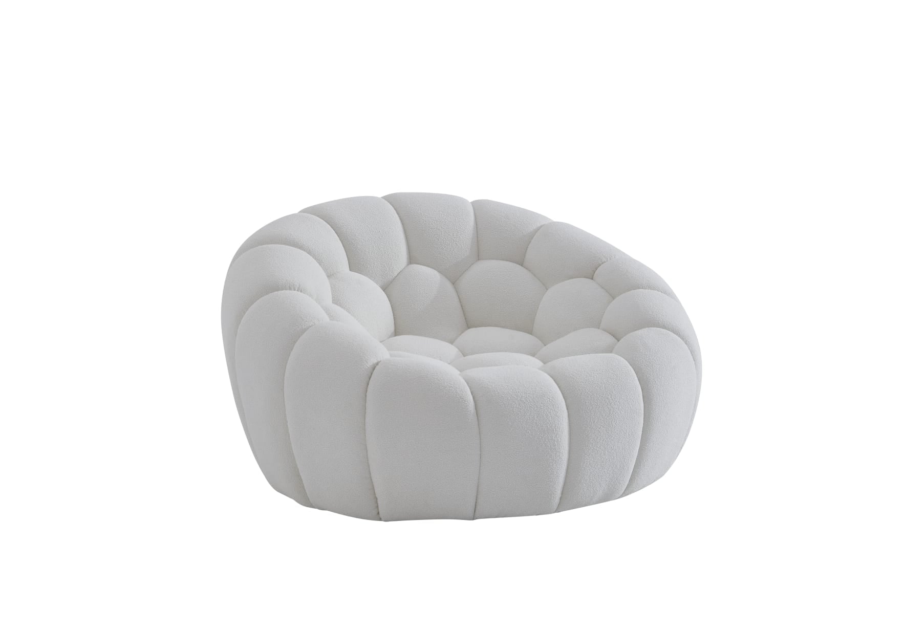 Nest Curved Armchair by DEKOR - Resin Society