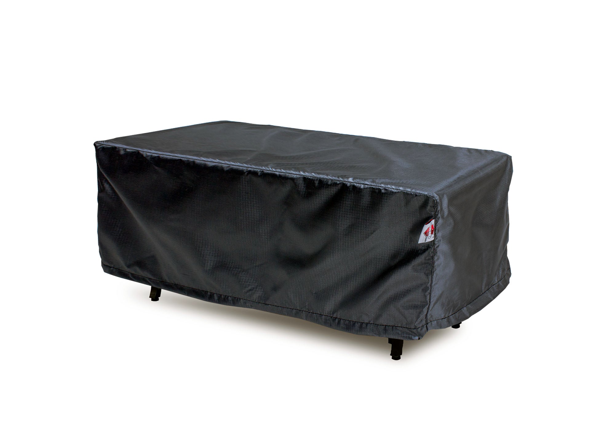 Fire Table Cover Rectangle - 56" W x 36" D x 25" H Gold by Shield Outdoor Covers - main product image for Resin Society
