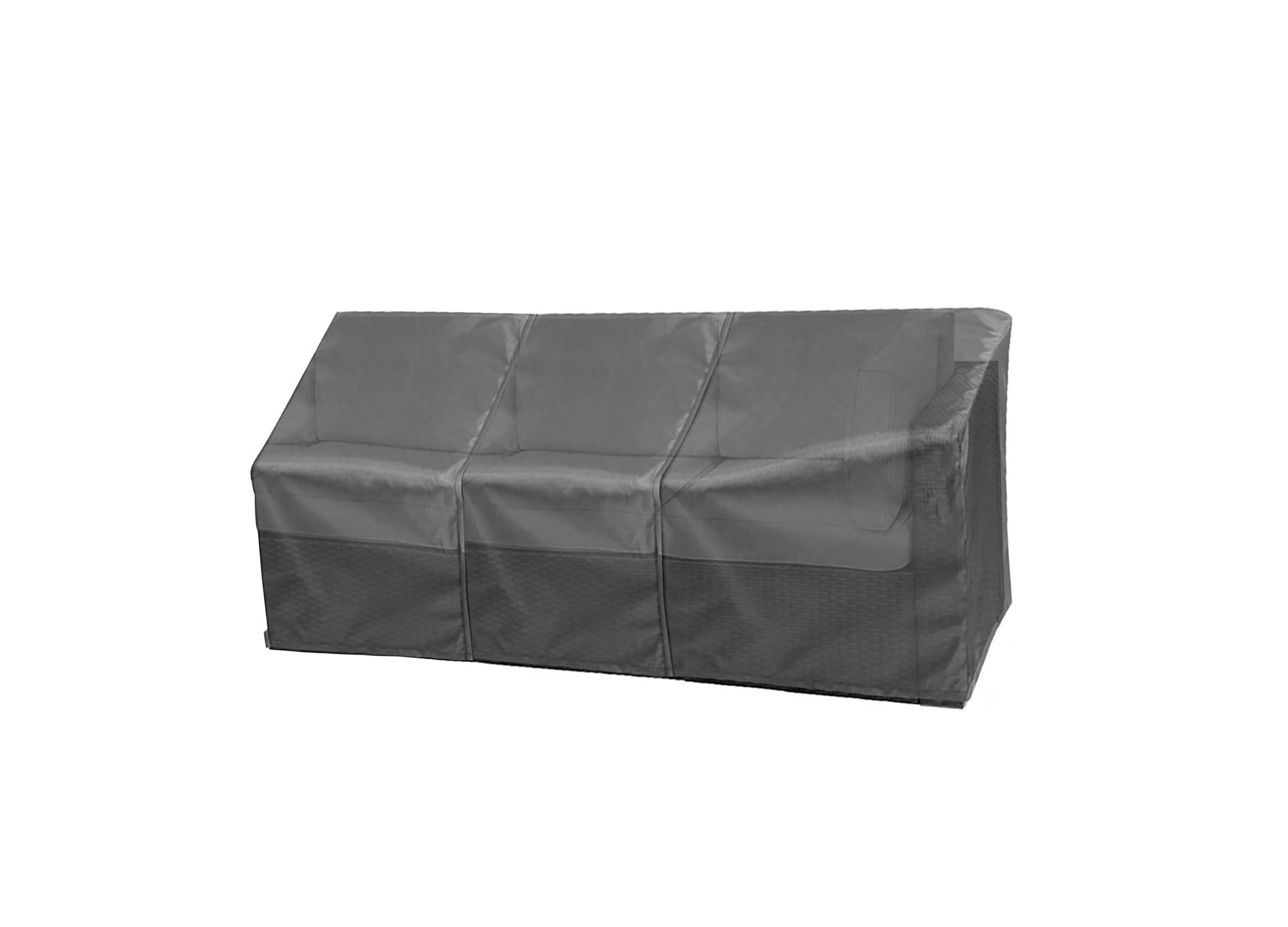 Modular Cover Sofa Right End - 88"Wx40"Dx18"H - Mercury by Shield Outdoor Covers - main product image for Resin Society
