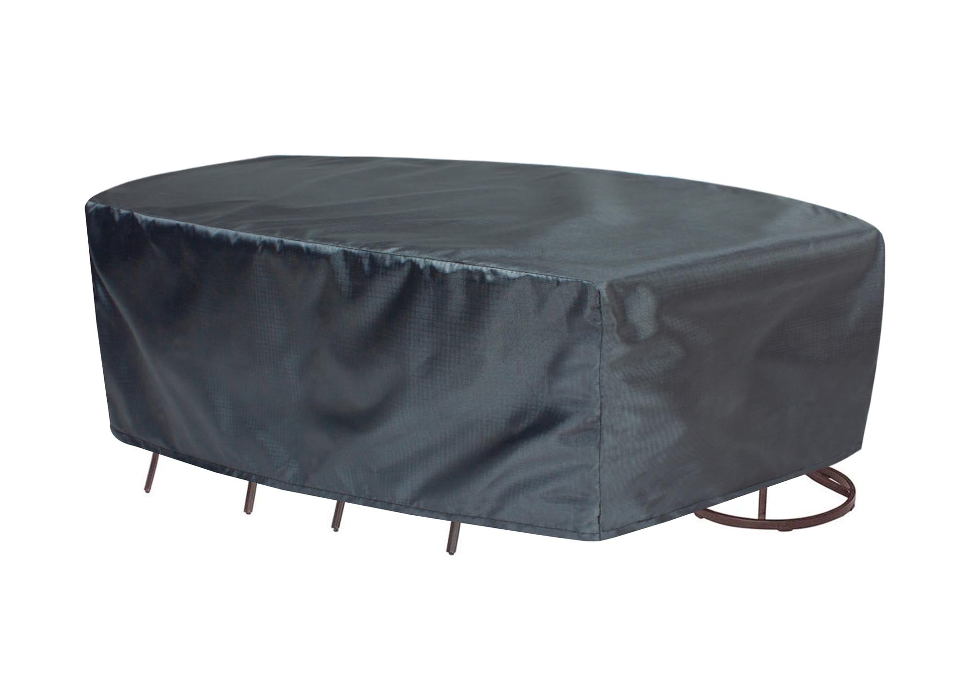 Shield Mercury Cover for 586 Fits Small Oval/Rectangle Table& Chairs by Shield Outdoor Covers - main product image for Resin Society