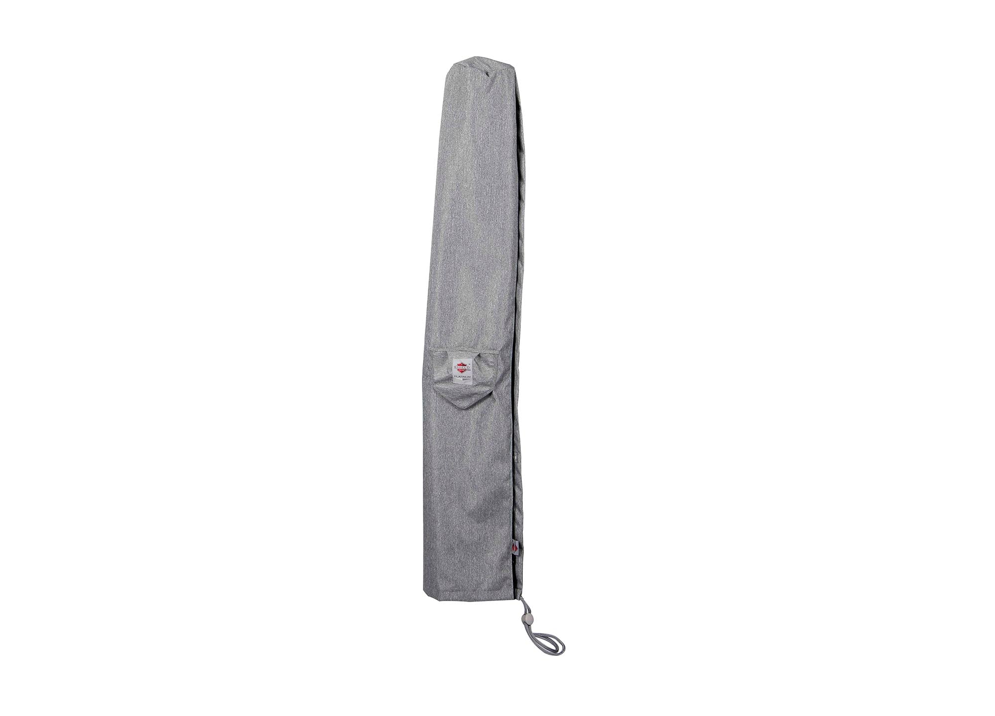 Umbrella Cover (Market Style) Round 9' - 7"Dia x 62.5"H Platinum by Shield Outdoor Covers - main product image for Resin Society