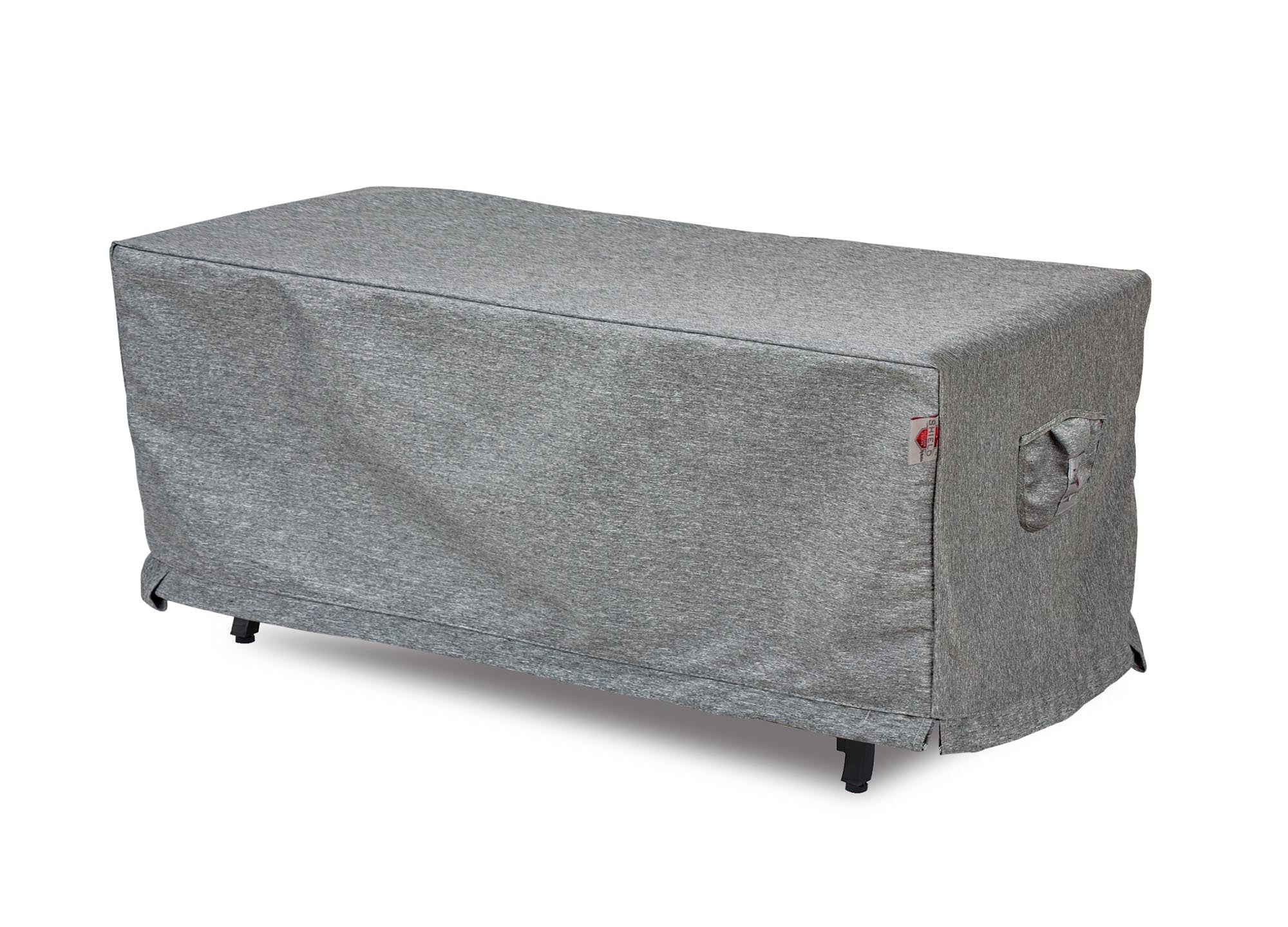 Premium Heavy-Duty Rectangular Fire Table Cover by Shield Outdoor Covers - main product image for Resin Society