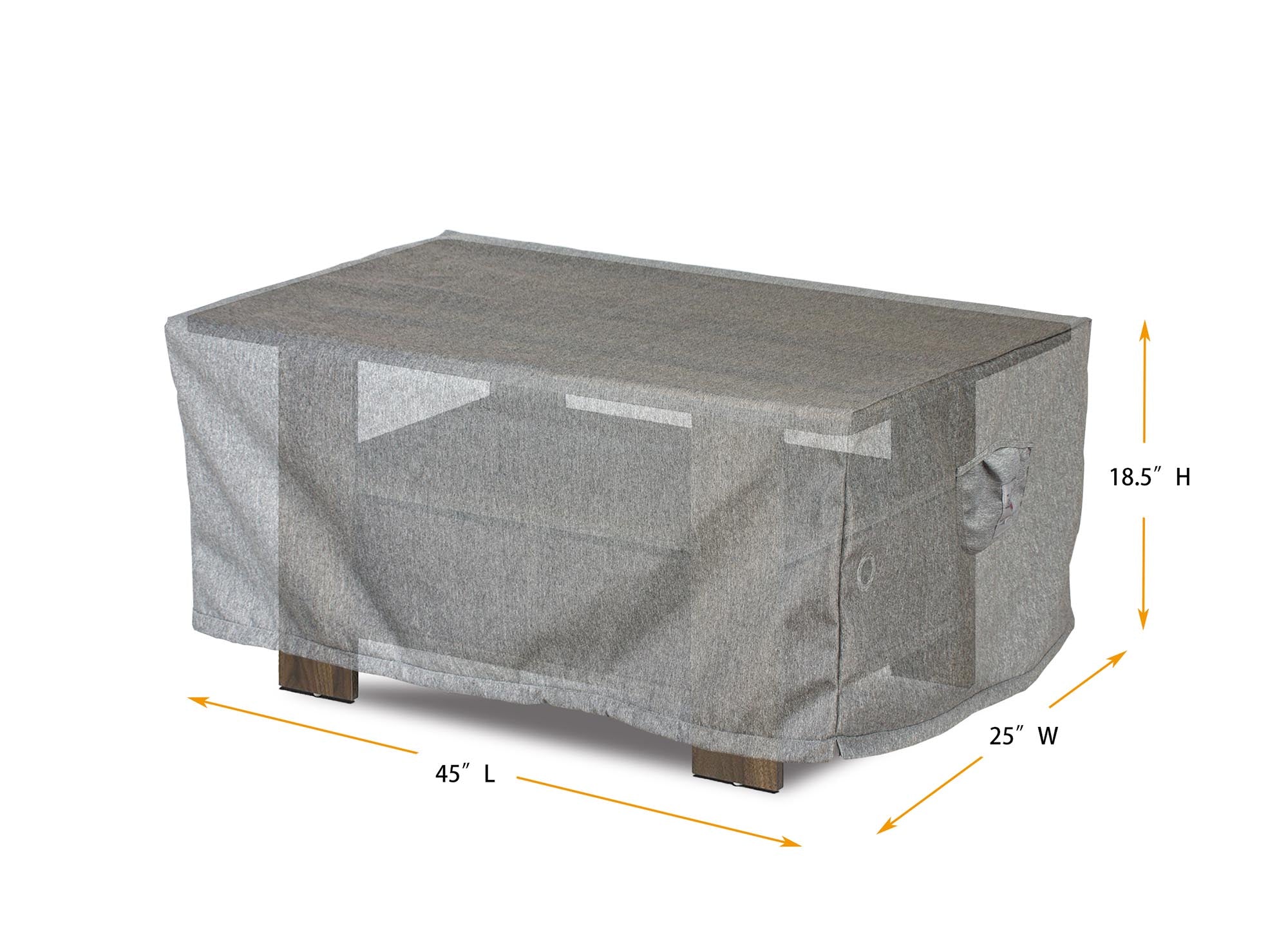 Premium Heavy-Duty Rectangular Coffee Table Cover by Shield Outdoor Covers - product image 2 for Resin Society