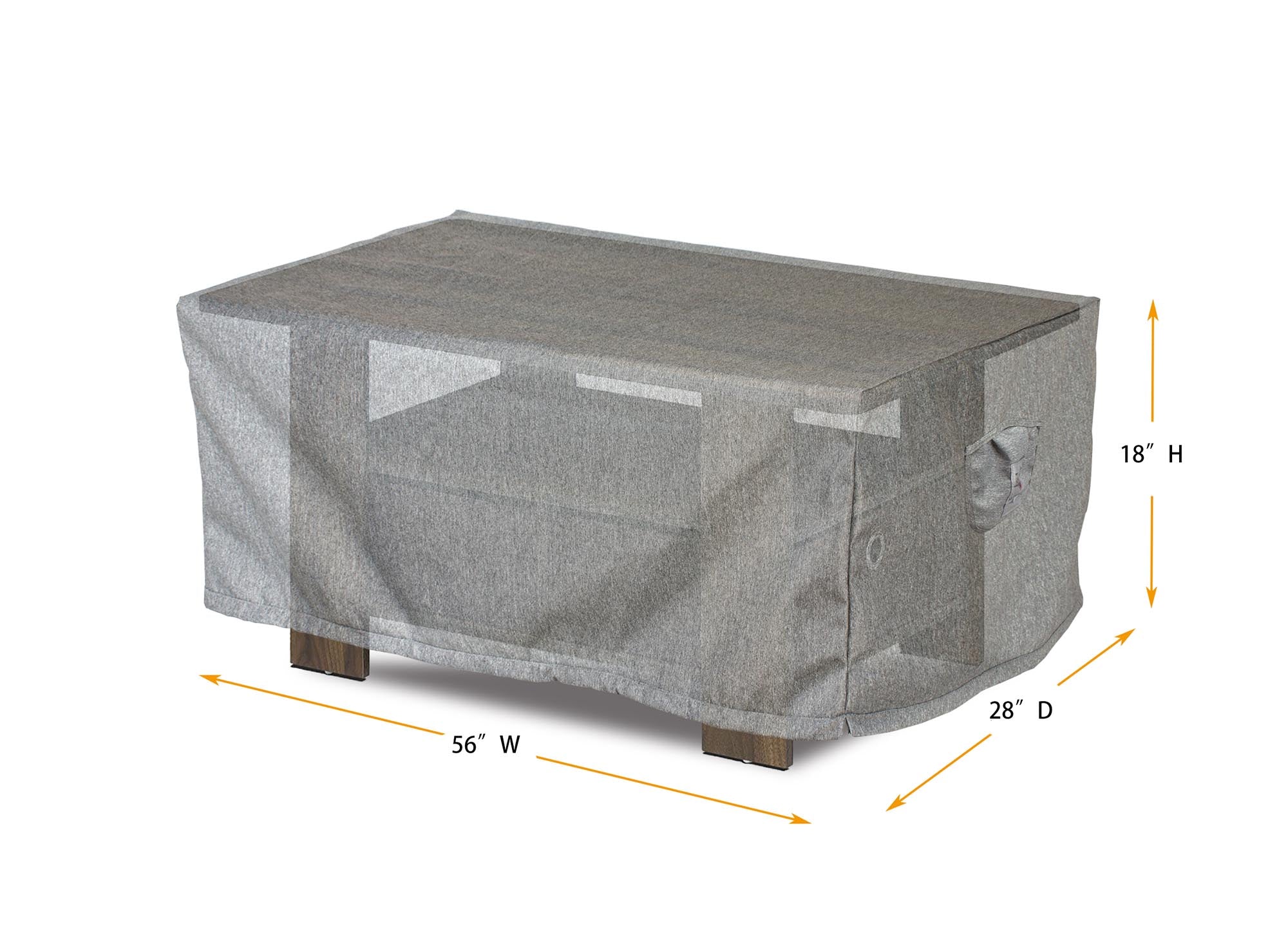 Premium Heavy-Duty Rectangular Coffee Table Cover by Shield Outdoor Covers - product image 2 for Resin Society