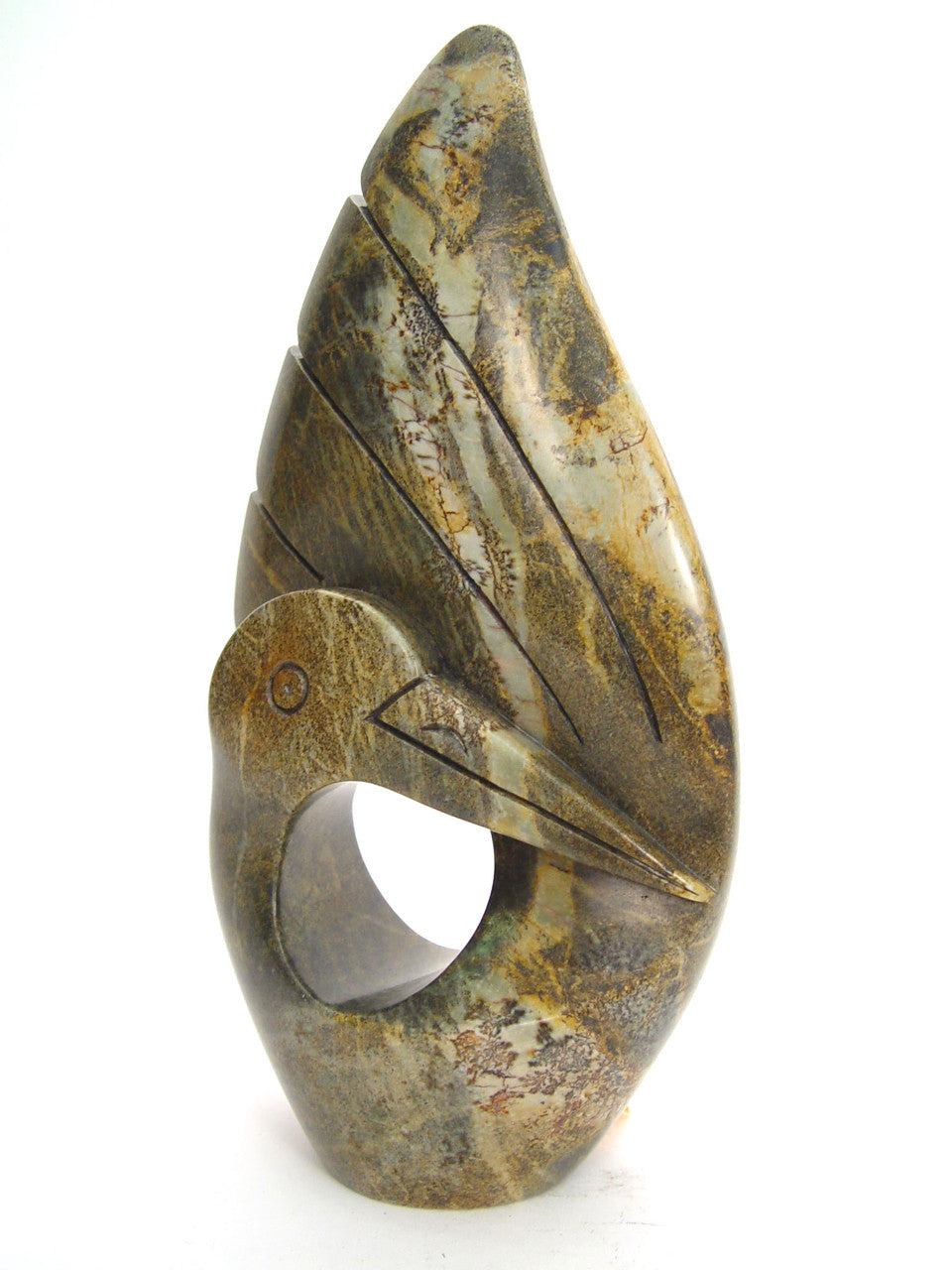 Stone Bird with Wings Up by Mbare Ltd - product image 4 for Resin Society