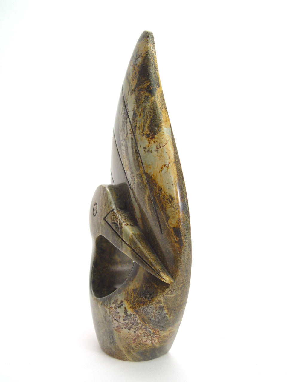 Stone Bird with Wings Up by Mbare Ltd - product image 3 for Resin Society