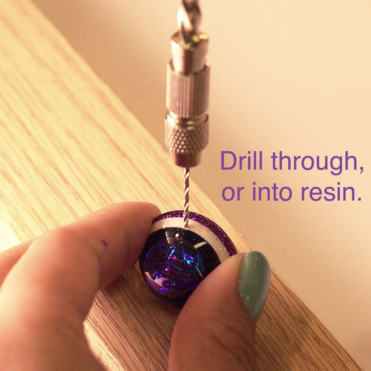 Spring Drill - the easiest drill for resin jewelry detail image - Resin Society