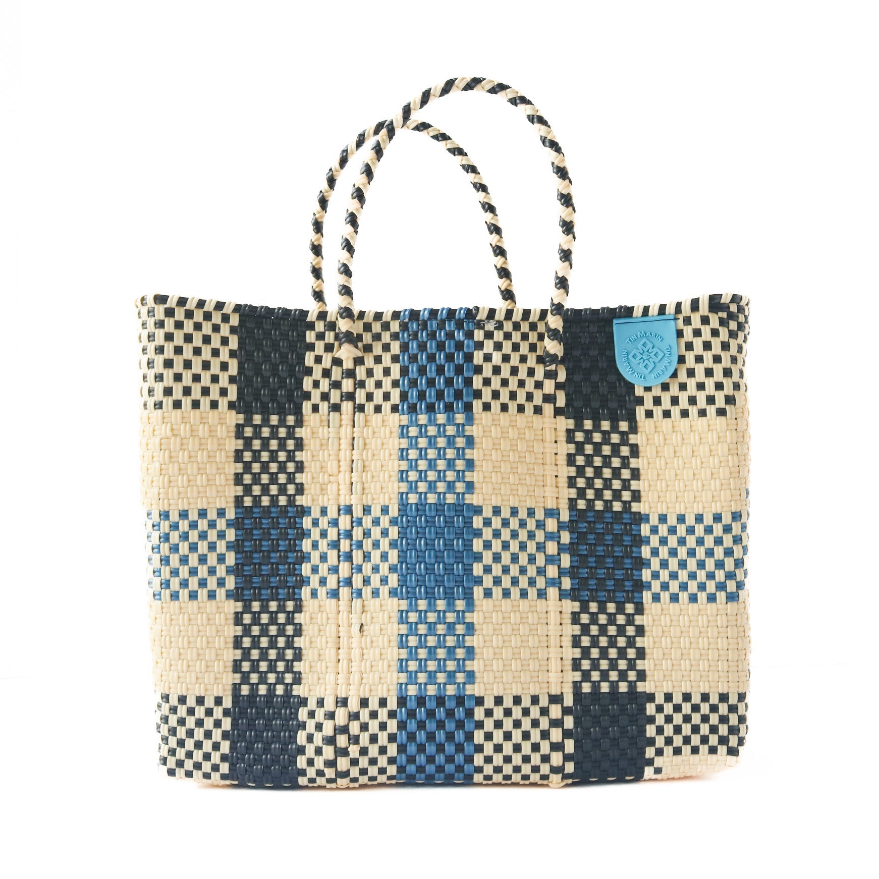 Cabo Medium Woven Resort Crossbody Bag by Tin Marin Brand - main product image for Resin Society