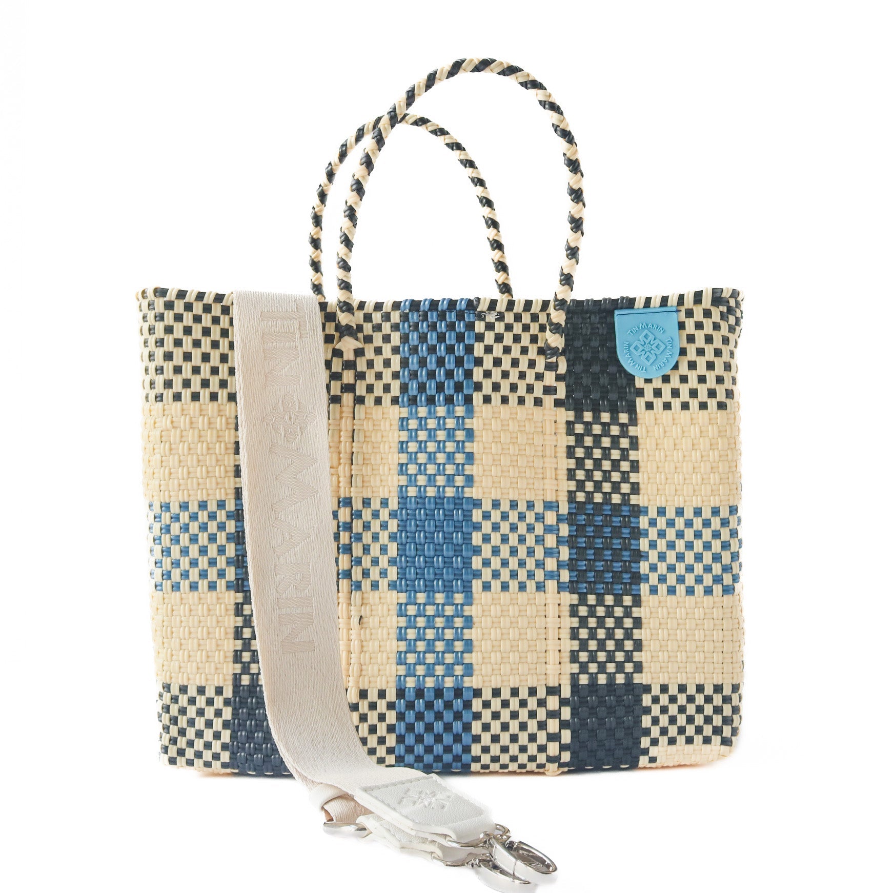 Cabo Medium Woven Resort Crossbody Bag by Tin Marin Brand - product image 3 for Resin Society