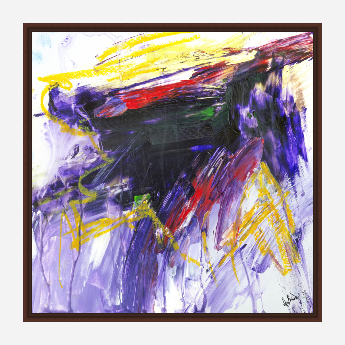 Calcite Artist Enhanced Canvas Print by John Beard Collection - product image 5 for Resin Society