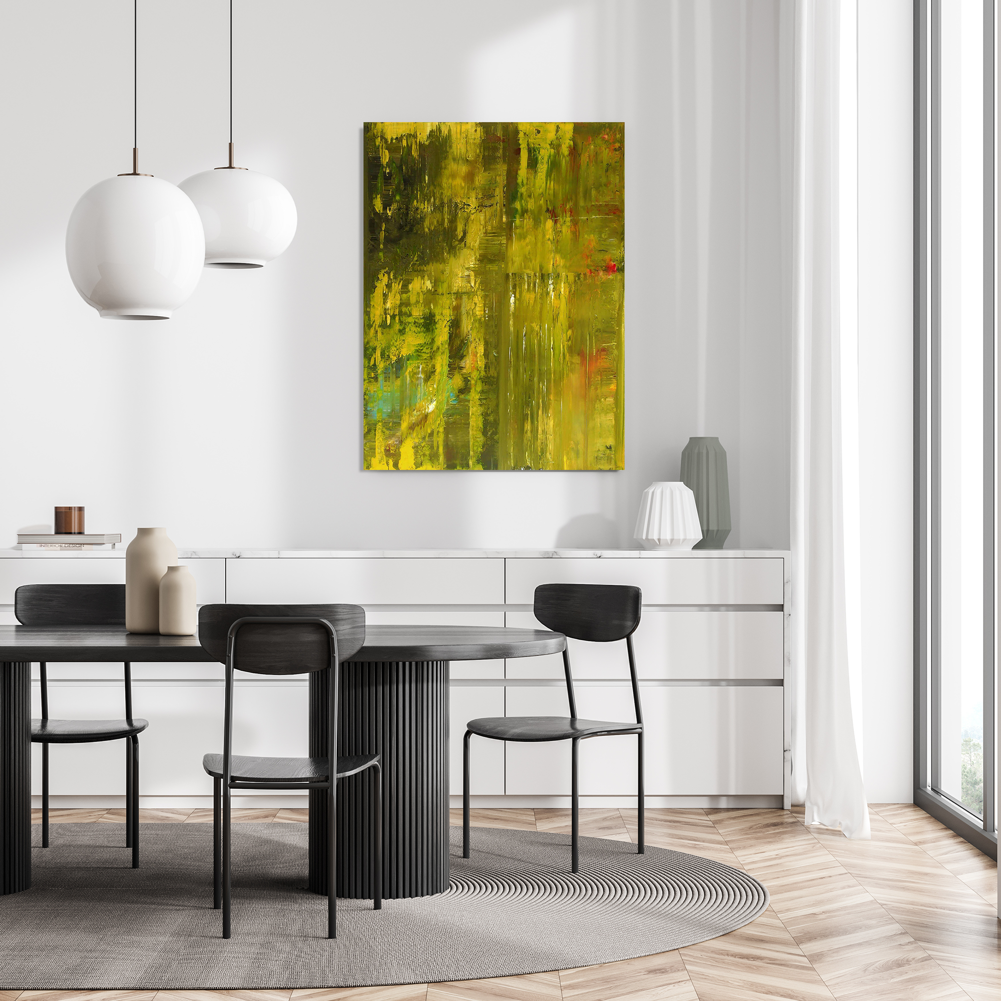 Campos de Verde Artist Enhanced Canvas Print by John Beard Collection - product image 3 for Resin Society