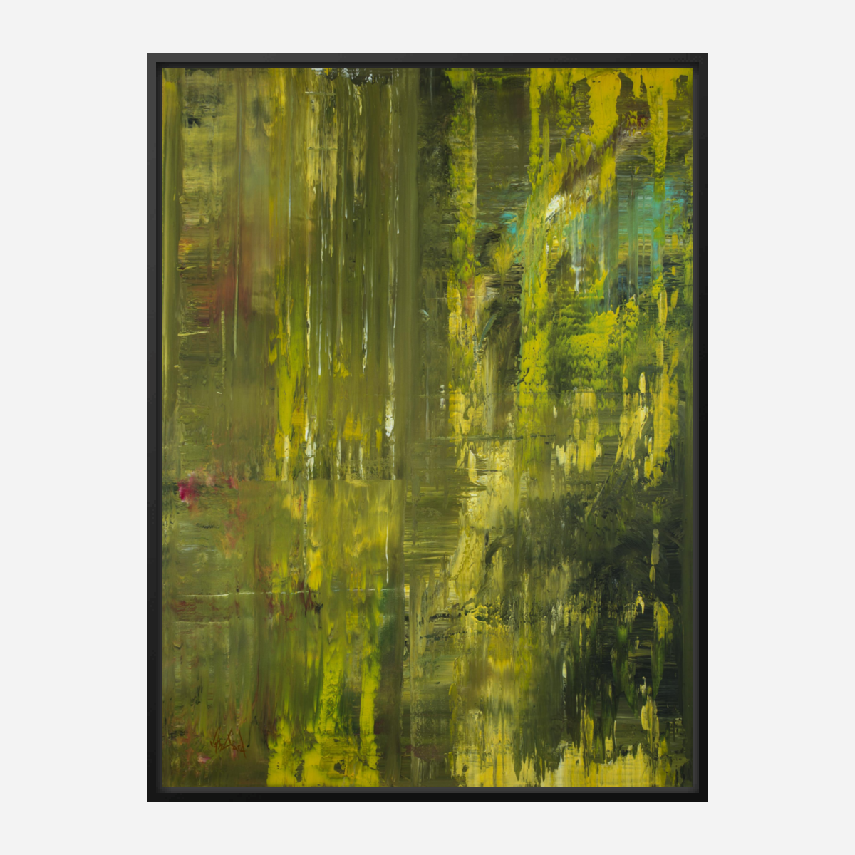 Campos de Verde Artist Enhanced Canvas Print by John Beard Collection - product image 5 for Resin Society