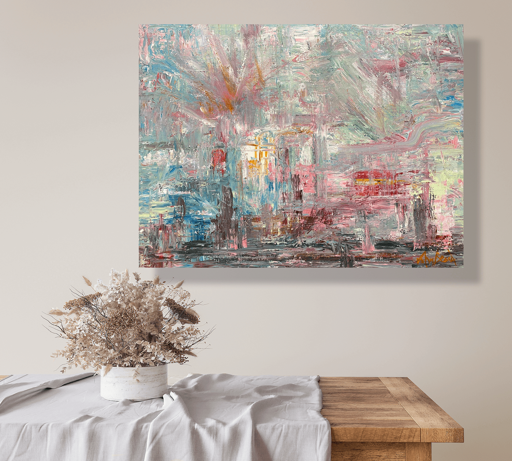 Candy Apple Artist Enhanced Canvas Print by John Beard Collection - product image 2 for Resin Society