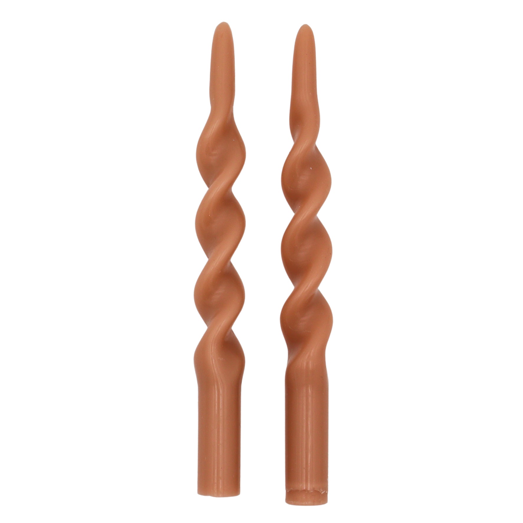 20 Caramel Swirl Candles - 10 Packs of 2 by Ro'Table - main product image for Resin Society
