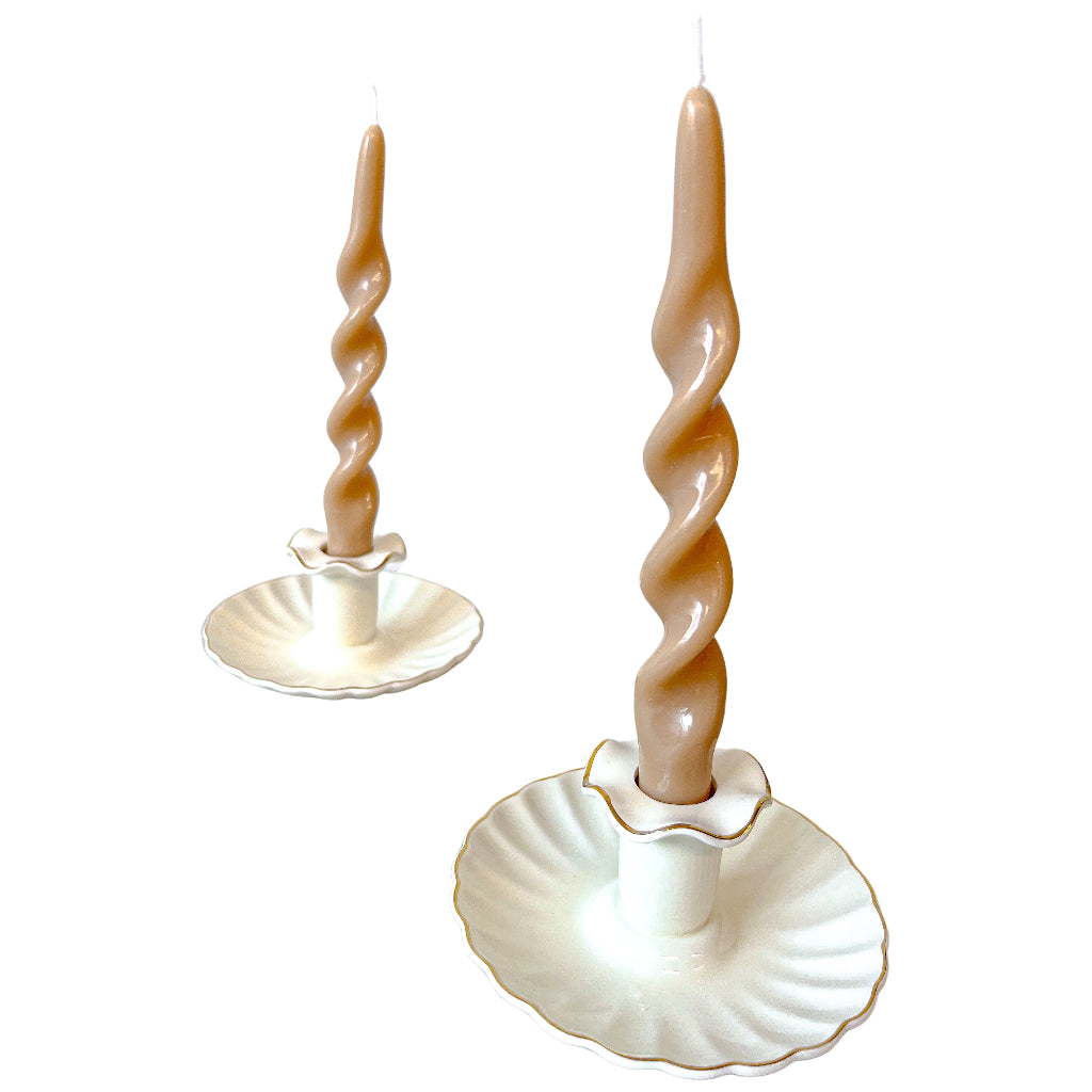 20 Caramel Swirl Candles - 10 Packs of 2 by Ro'Table - product image 7 for Resin Society