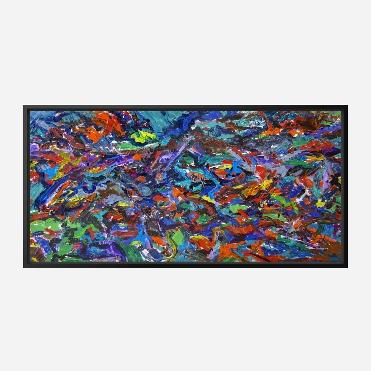 Celebration I Artist Enhanced Canvas Print by John Beard Collection - product image 5 for Resin Society
