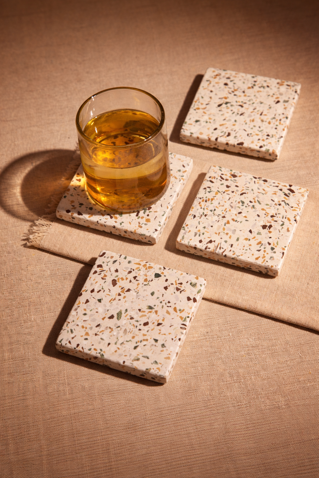 Centro Terrazzo Coasters (Set of Four) by MESO