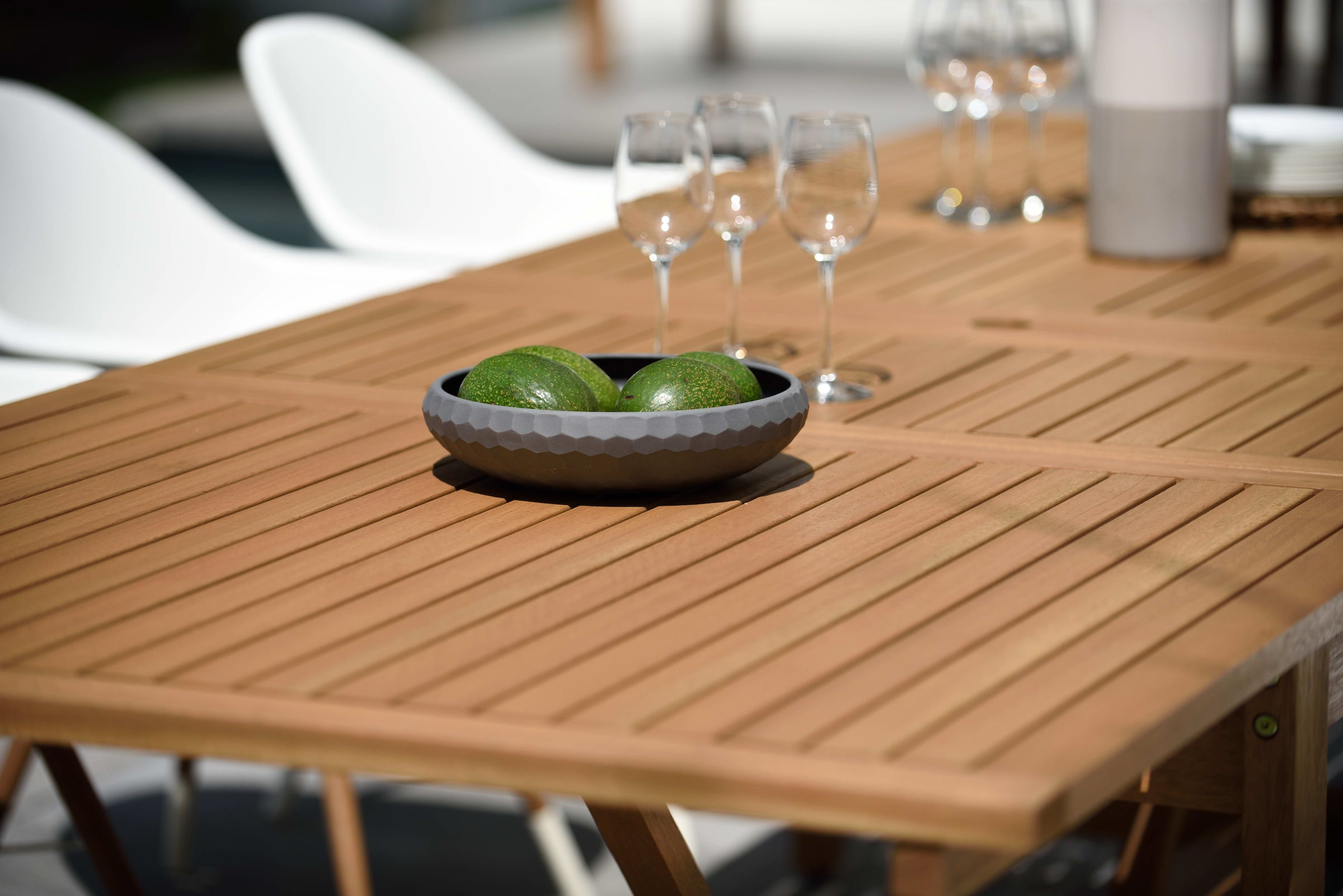 Leyland Table and 8 Chamonix Armchair Dining Set by LifestyleGarden US - product image 5 for Resin Society