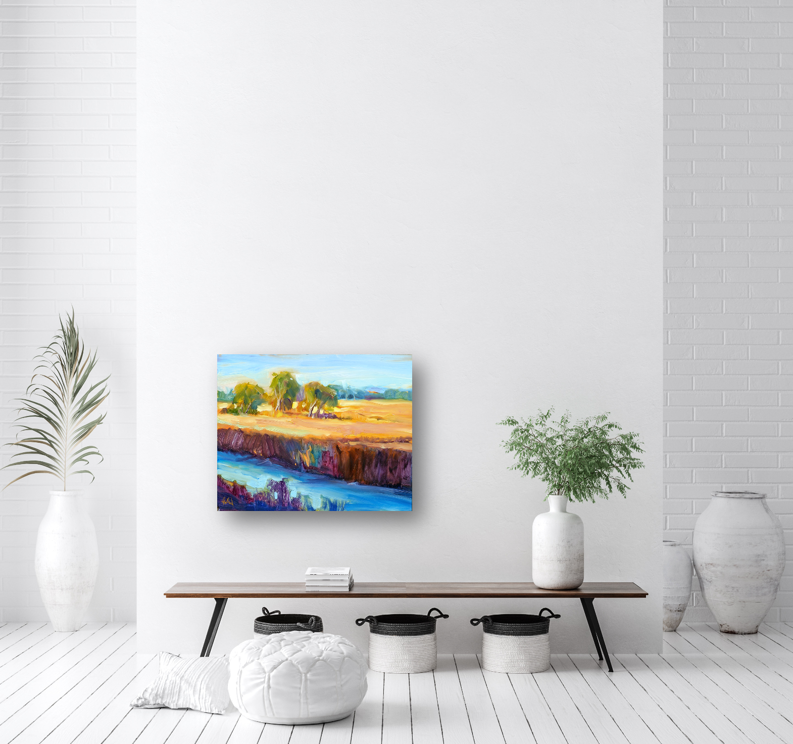 Charleston Marsh Artist Enhanced Canvas Print by John Beard Collection - product image 2 for Resin Society