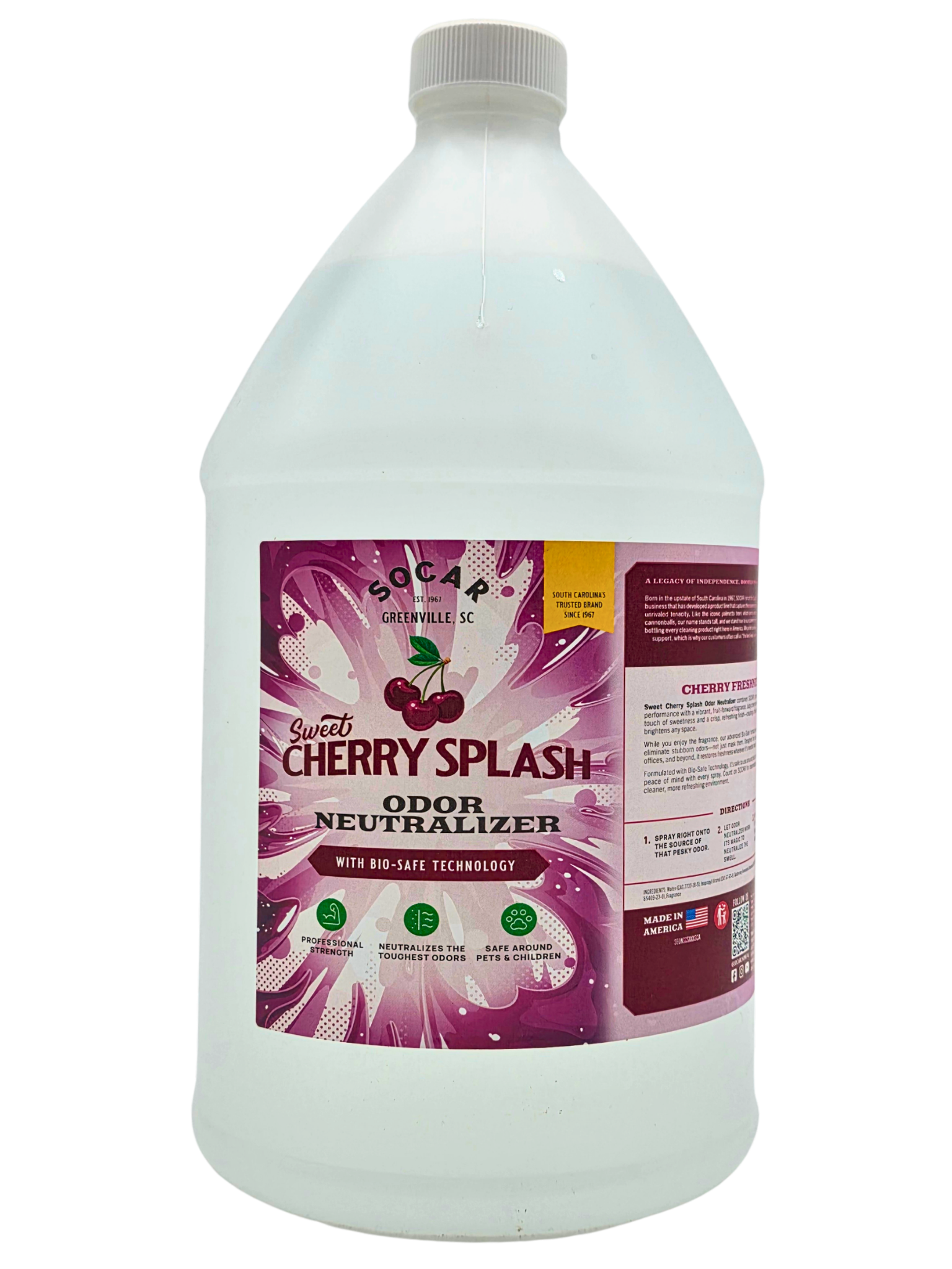 Socar Odor Neutralizer with Bio-Safe Technology detail image - Resin Society