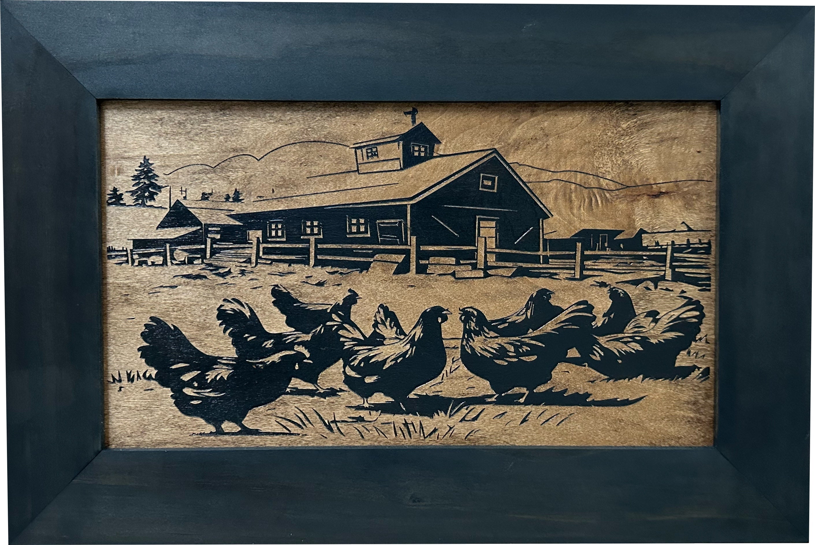 Chicken Farm Hidden Gun Safe by Bellewood Designs - product image 10 for Resin Society