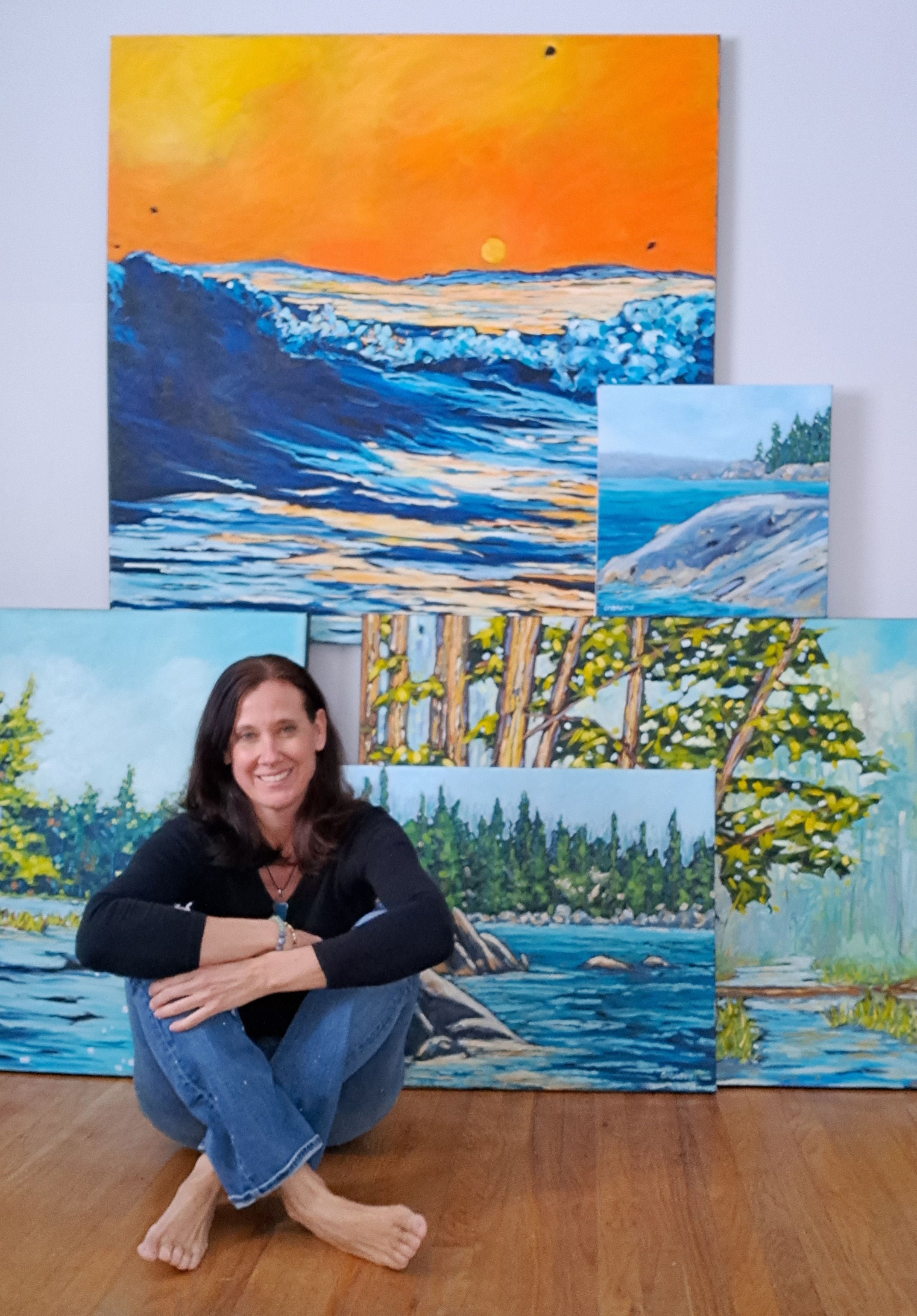 "Views of Stickney Ridge" Giclee Print