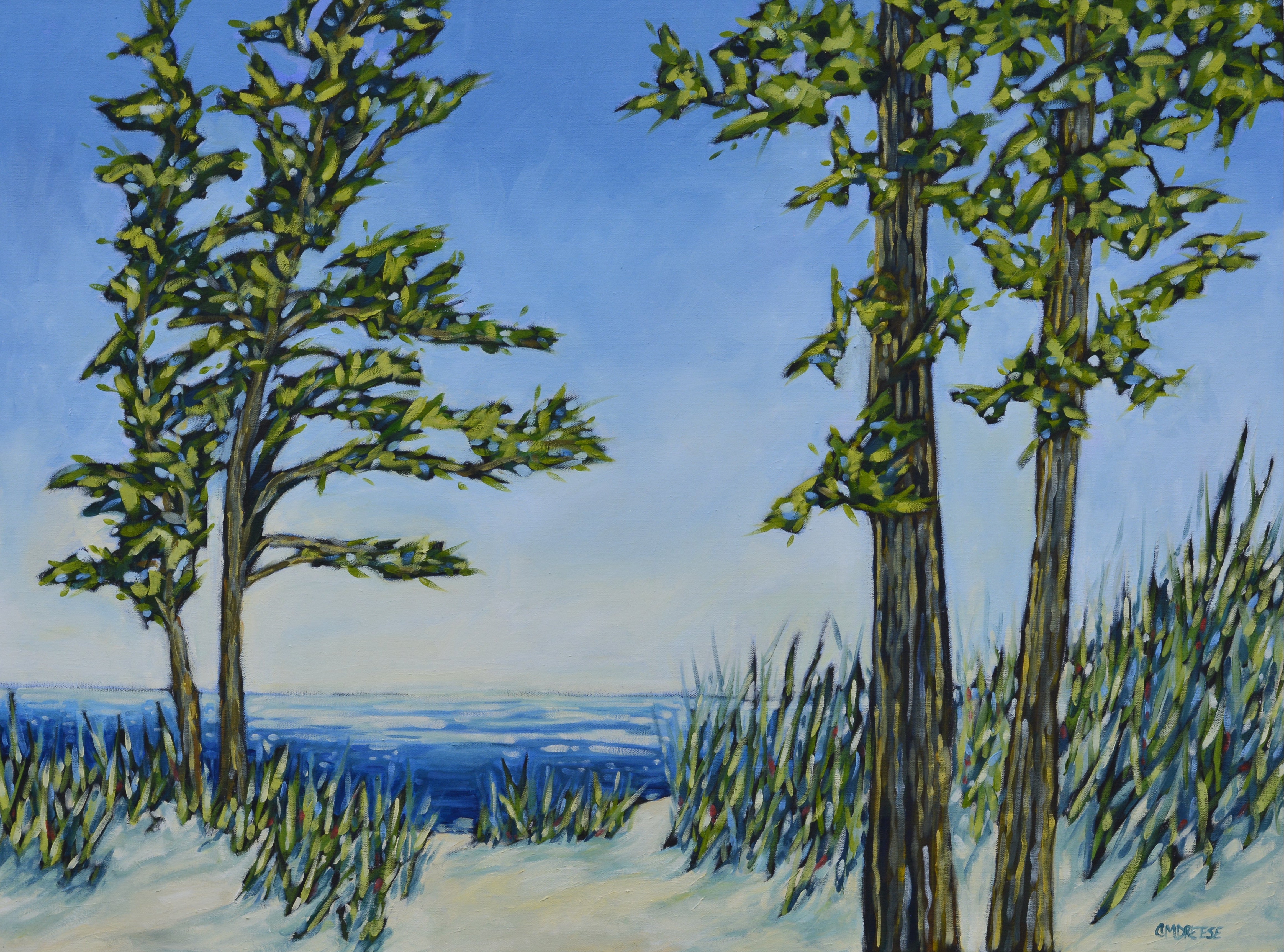 "A Quiet Path to the Lake" Giclee Print