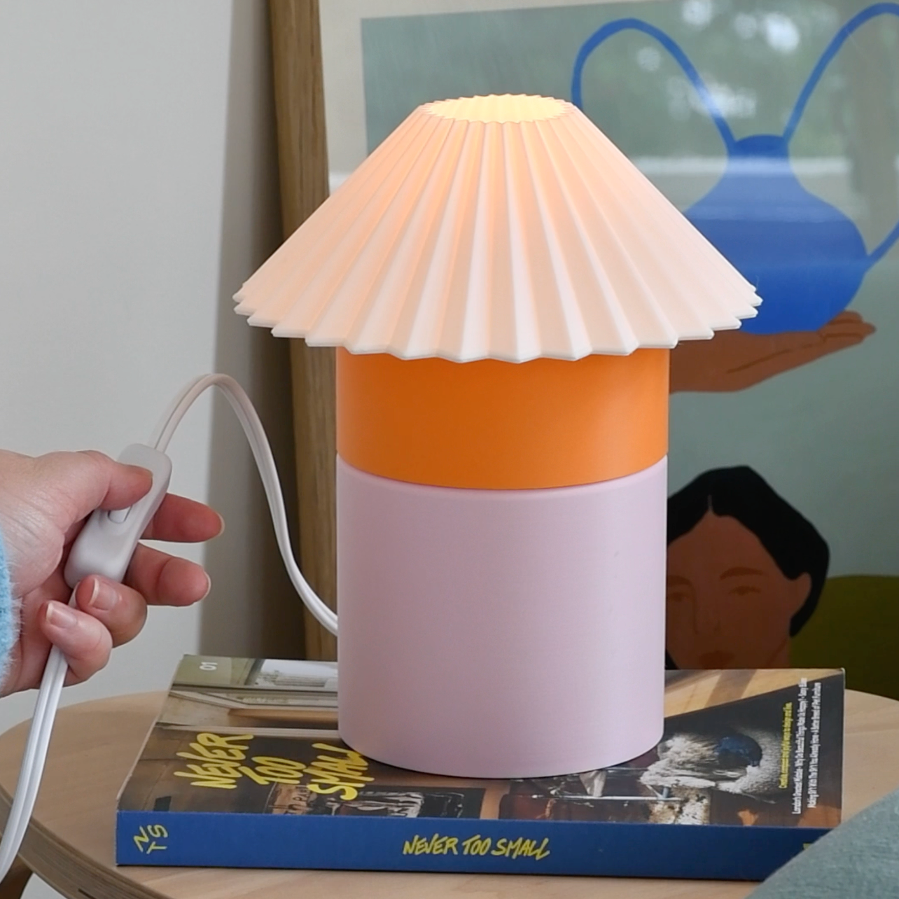 Cici Lamp Medium by nella home - main product image for Resin Society