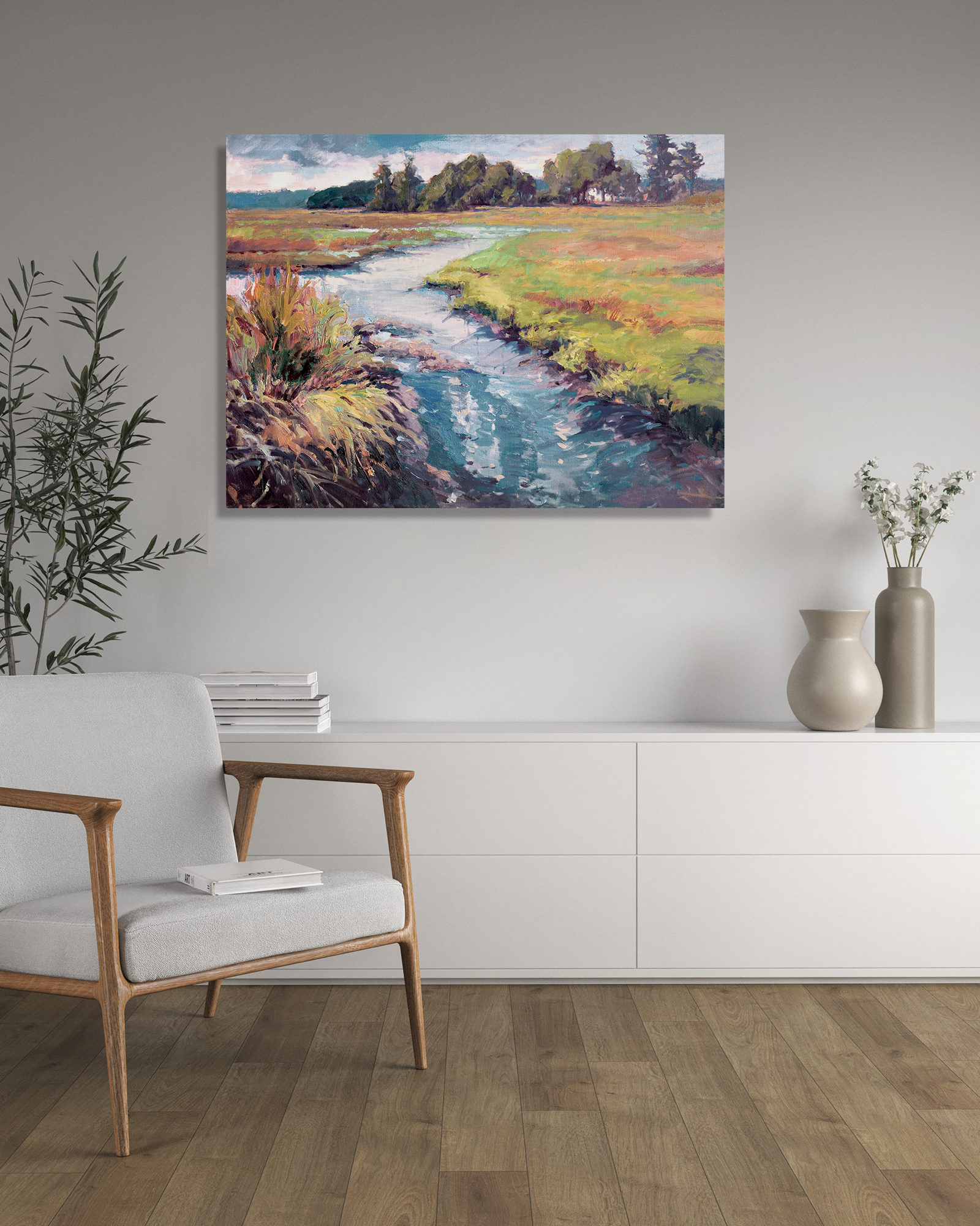 Coastal Color Artist Enhanced Canvas Print by John Beard Collection - product image 4 for Resin Society