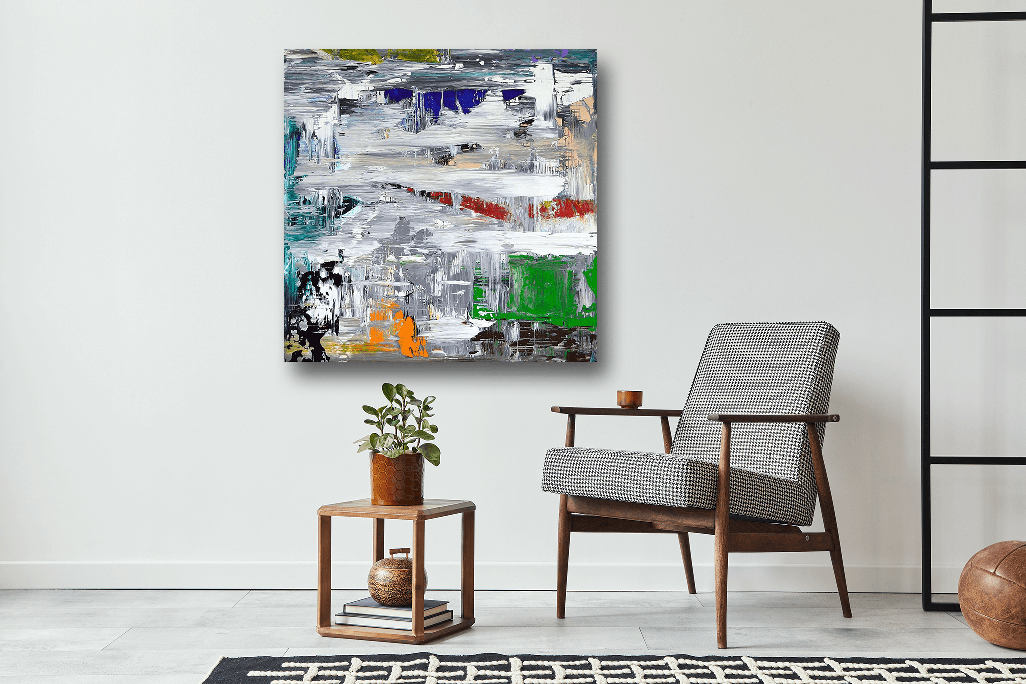 Colore Tributo I Artist Enhanced Canvas Print by John Beard Collection - product image 4 for Resin Society