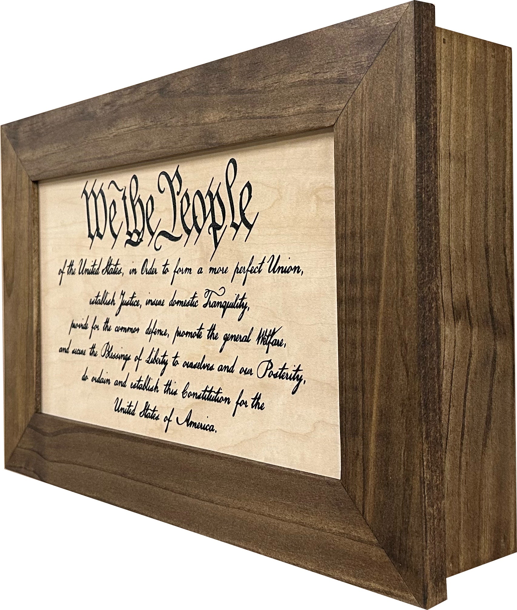 We The People Constitution Gun Concealment Furniture by Bellewood Designs - product image 15 for Resin Society