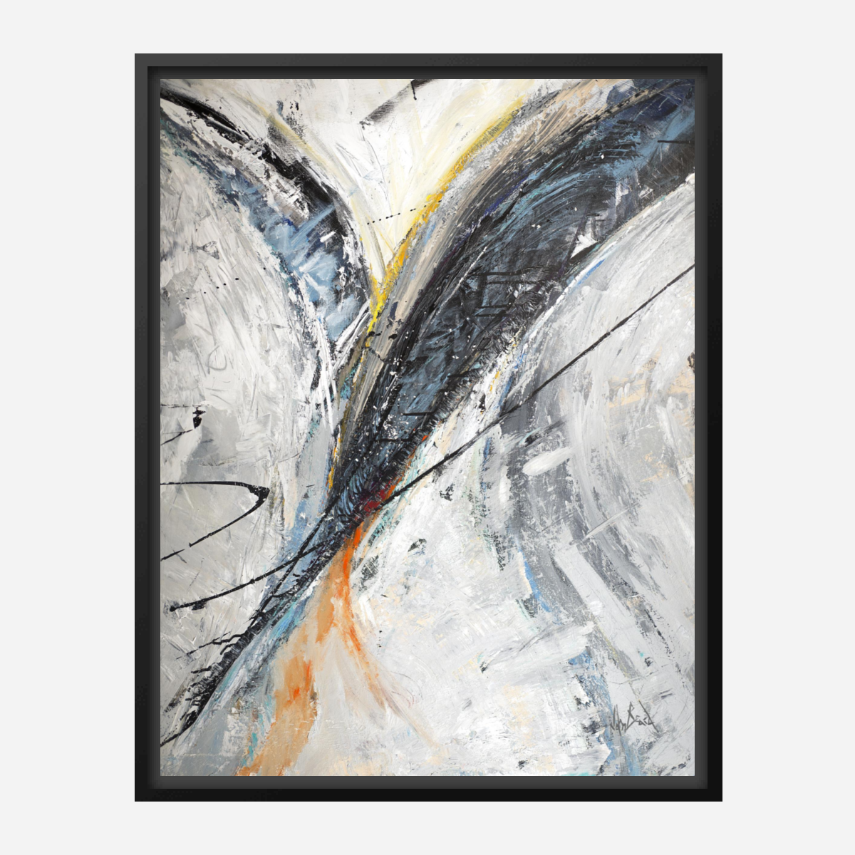 Convergence Artist Enhanced Canvas Print by John Beard Collection - product image 5 for Resin Society
