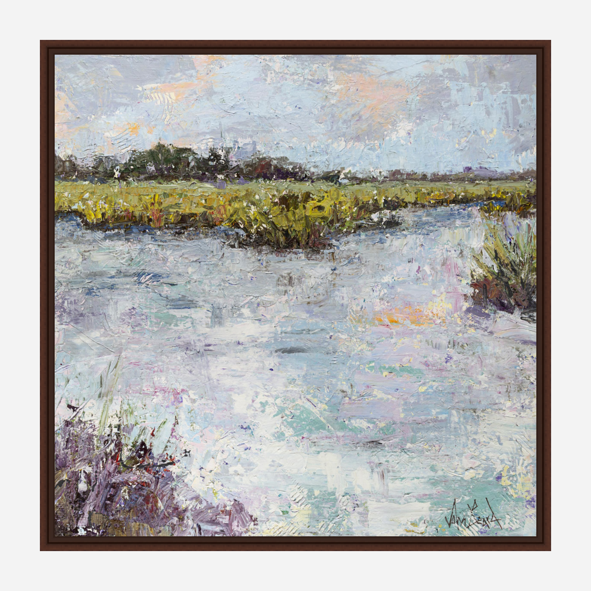 Coral Coast Artist Enhanced Canvas Print by John Beard Collection - product image 6 for Resin Society