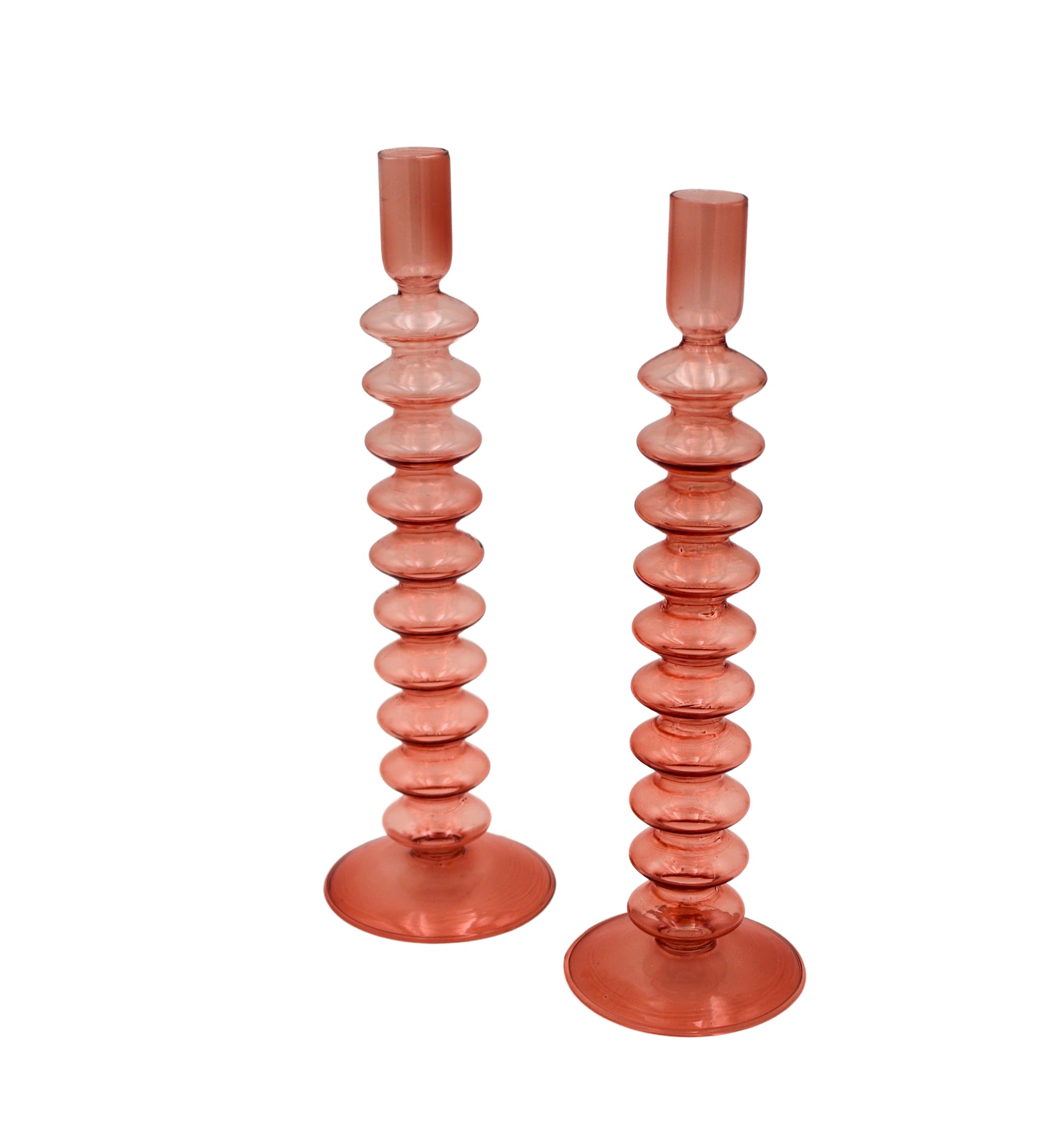 Coraline Peach Candle Holder - Case of 12 by Ro'Table - product image 3 for Resin Society
