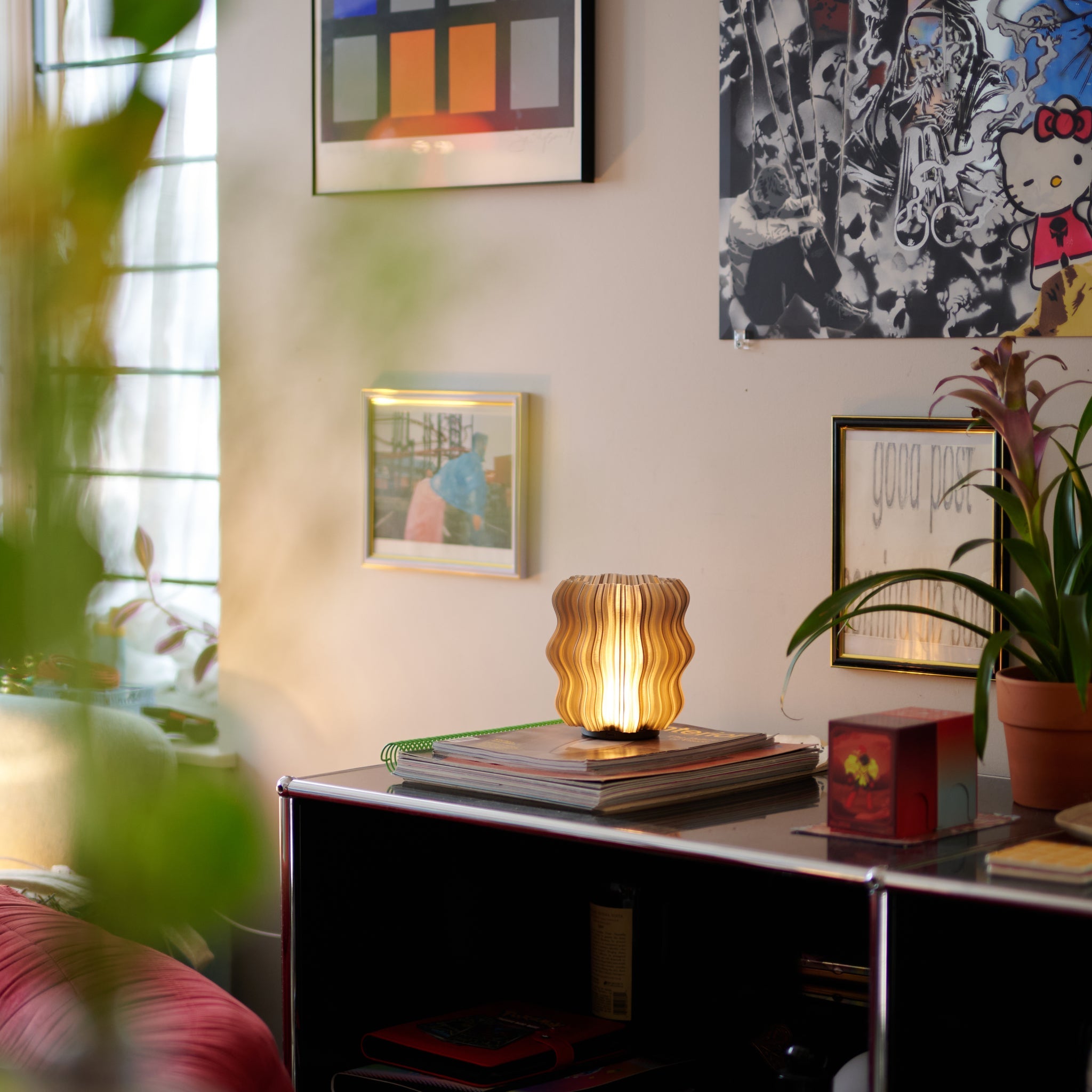 Mini Wavy Lamp by Wooj Design - product image 11 for Resin Society