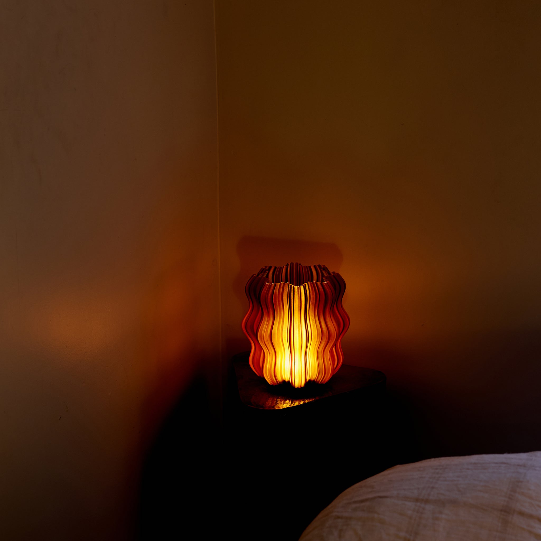 Mini Wavy Lamp by Wooj Design - product image 2 for Resin Society