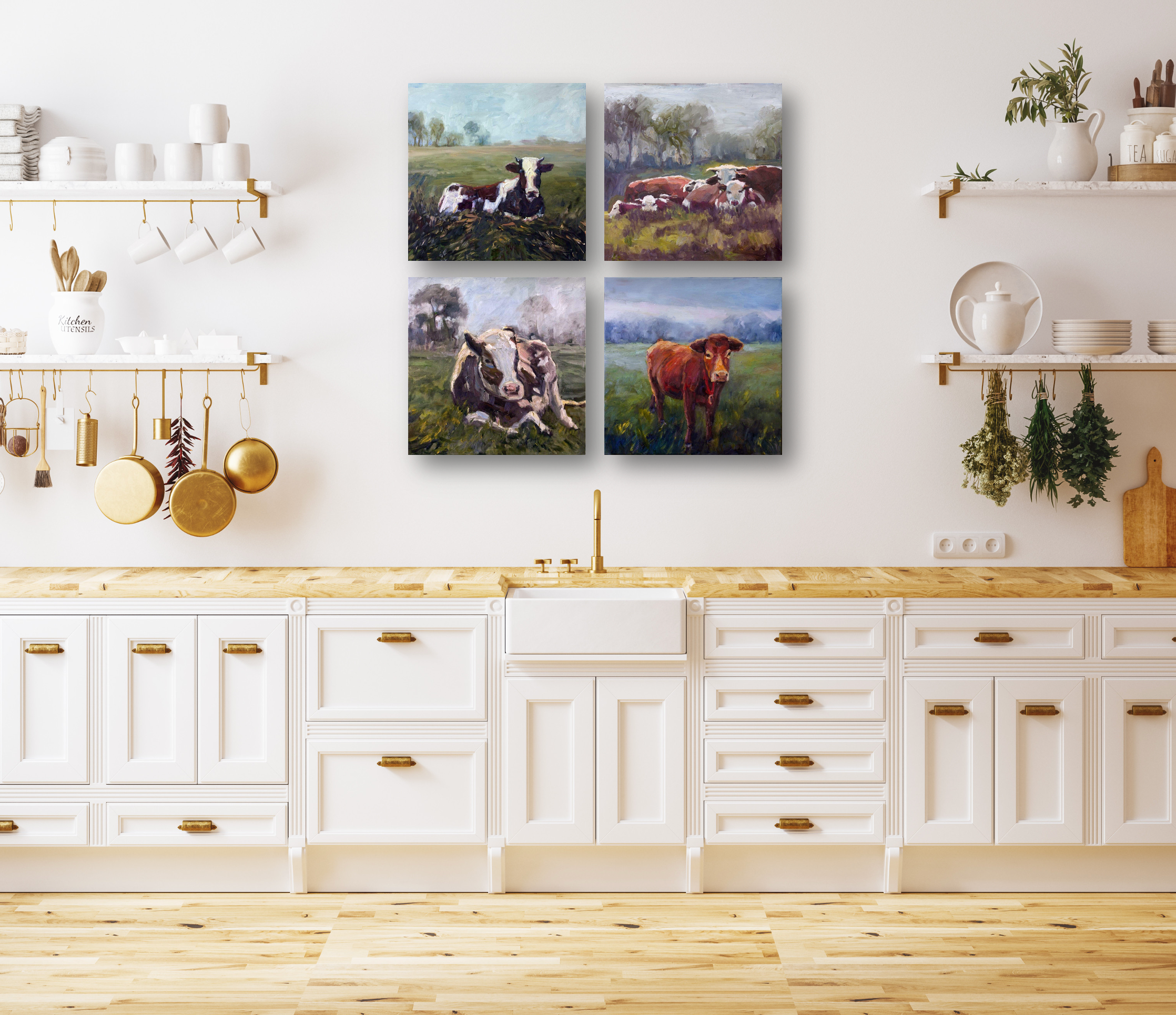 Cow Set by John Beard Collection - product image 2 for Resin Society