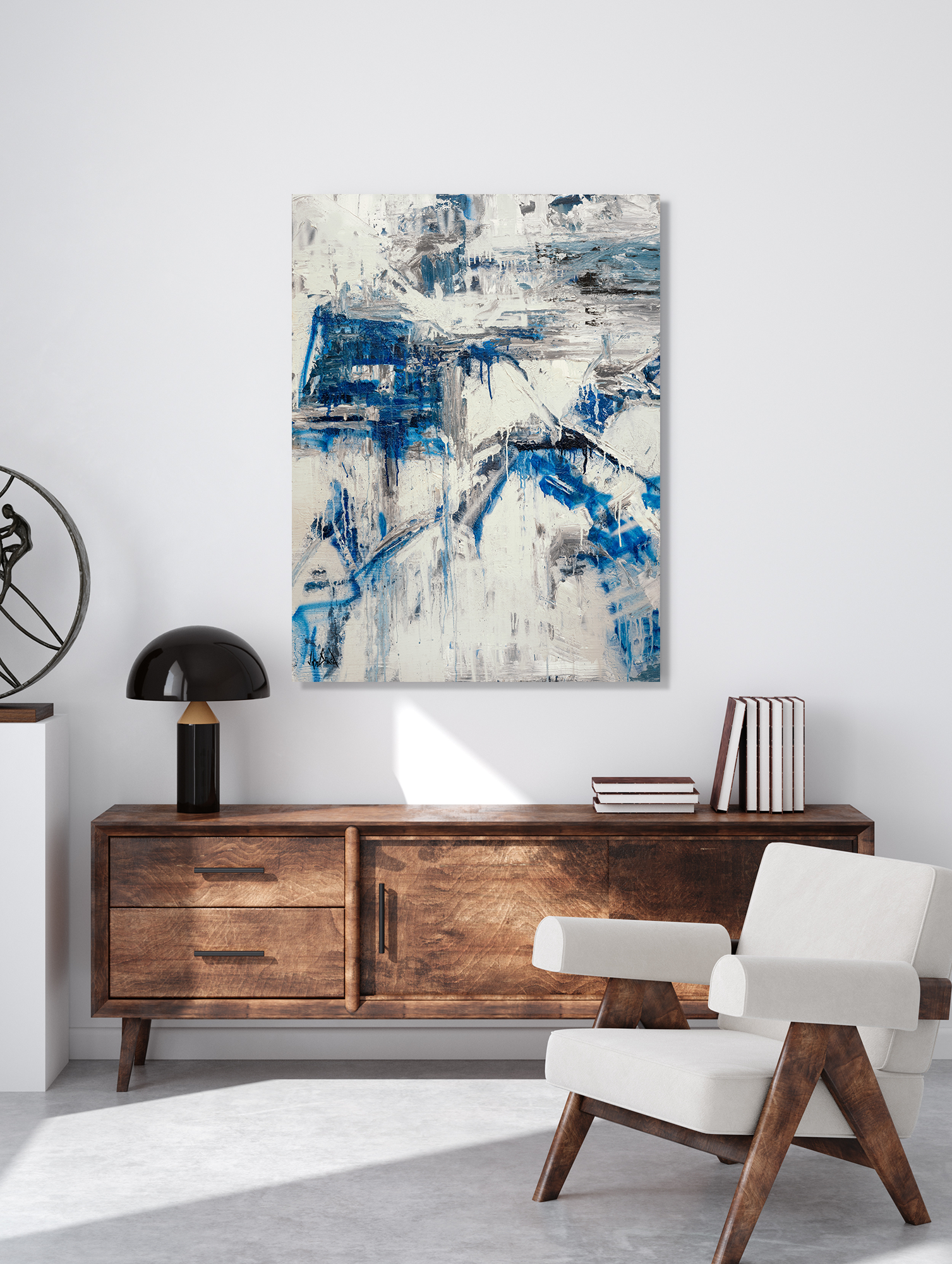 Crushed Velvet Artist Enhanced Canvas Print by John Beard Collection - product image 2 for Resin Society