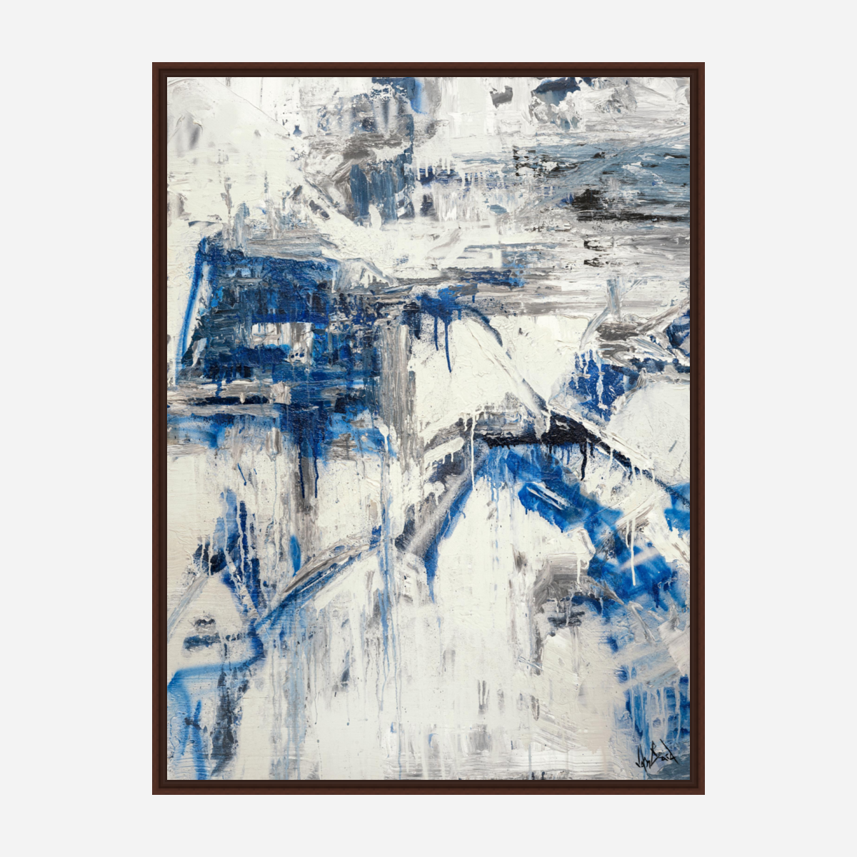 Crushed Velvet Artist Enhanced Canvas Print by John Beard Collection - product image 6 for Resin Society