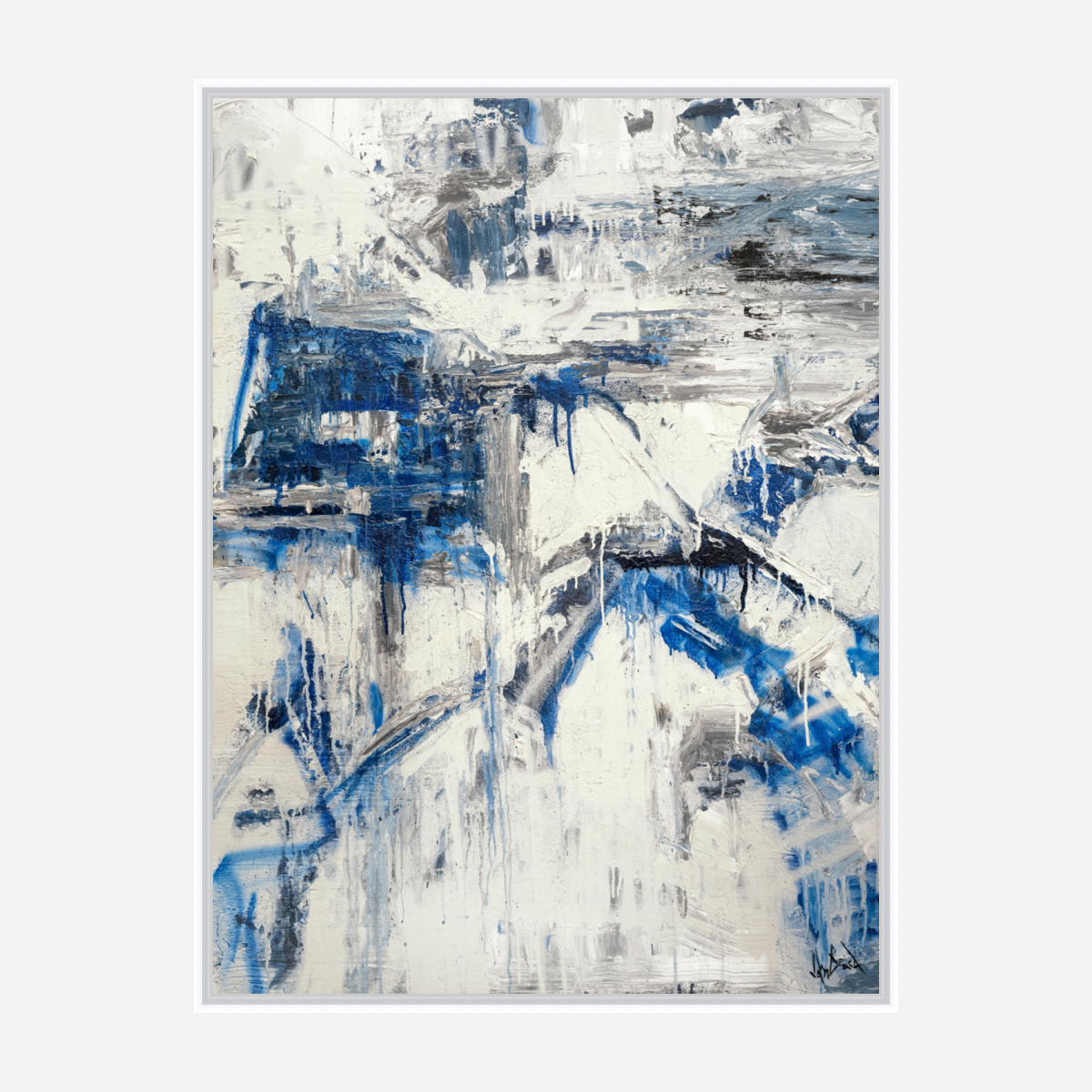 Crushed Velvet Artist Enhanced Canvas Print by John Beard Collection - product image 7 for Resin Society