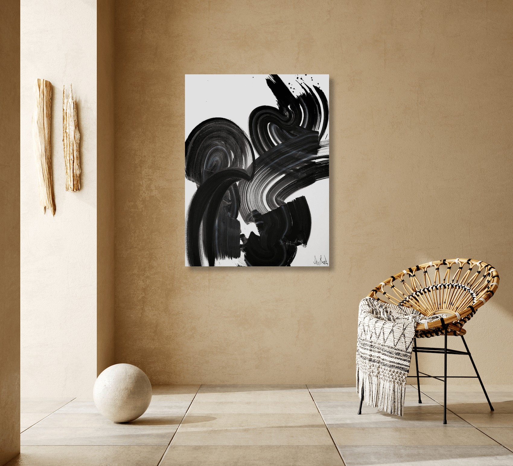 Current III Artist Enhanced Canvas Print by John Beard Collection - product image 4 for Resin Society