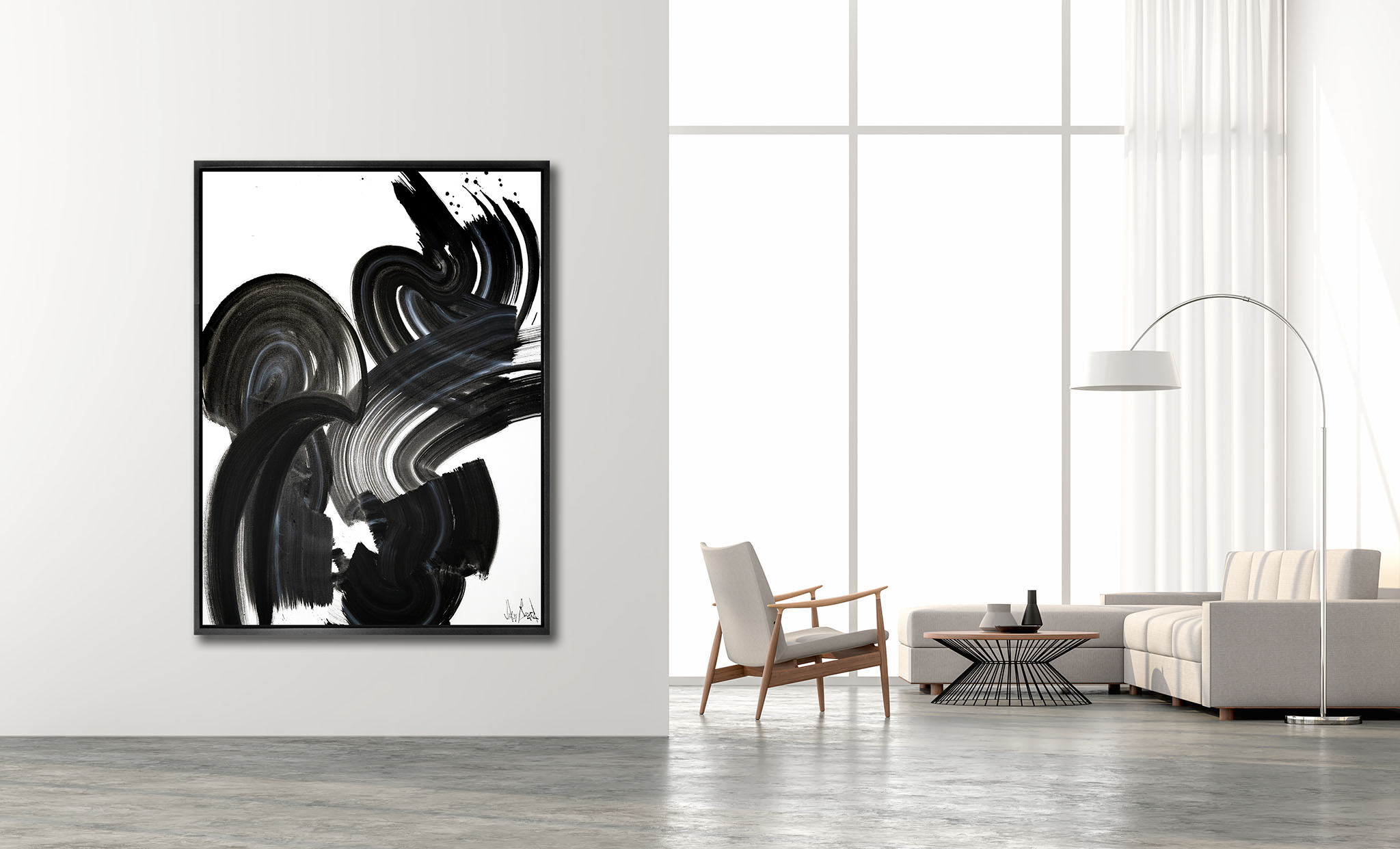 Current III Original by John Beard, 48x60 by John Beard Collection - product image 7 for Resin Society