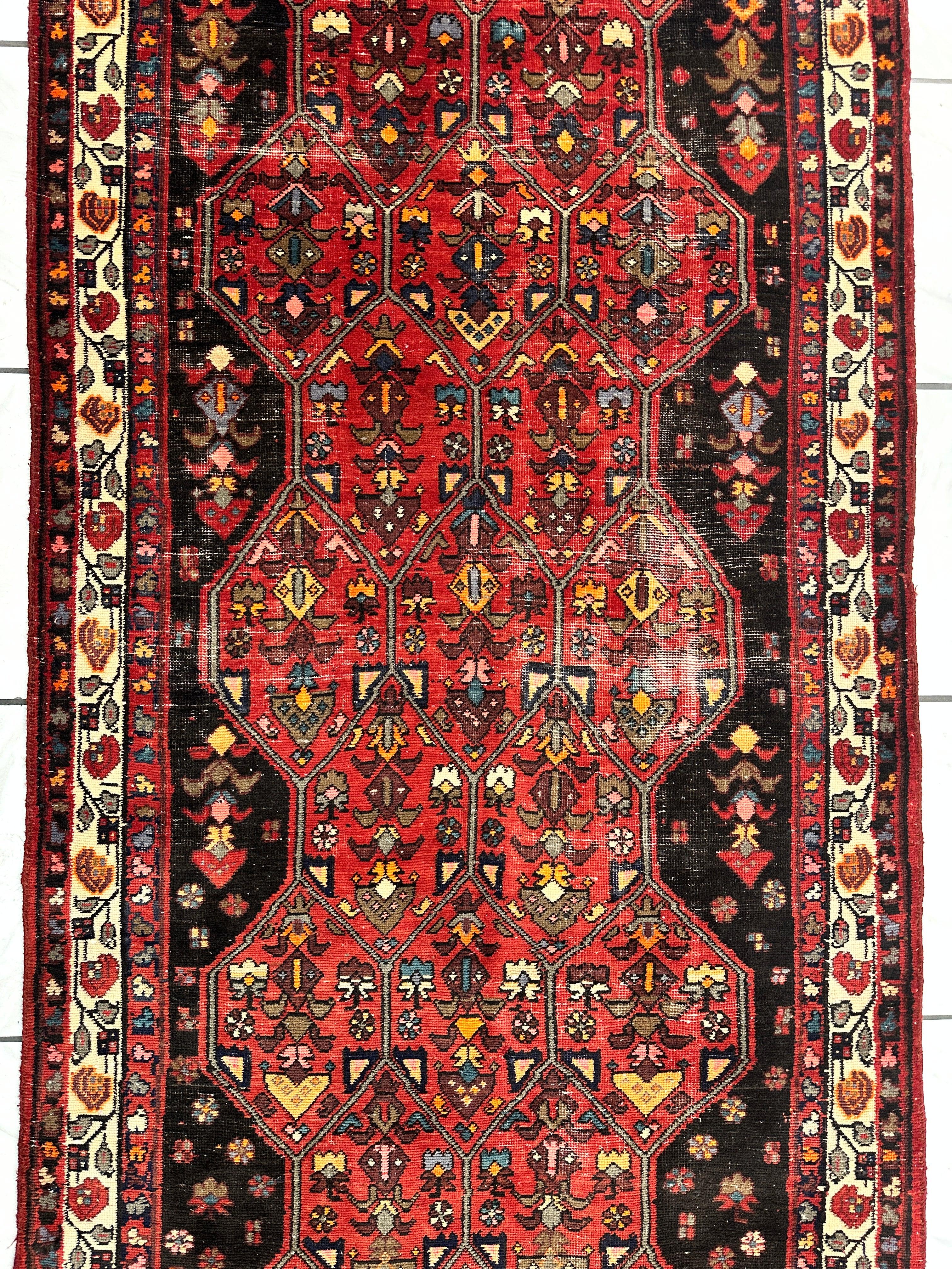 Vintage Persian Hosseinabad Runner Rug by Rugistan - product image 5 for Resin Society