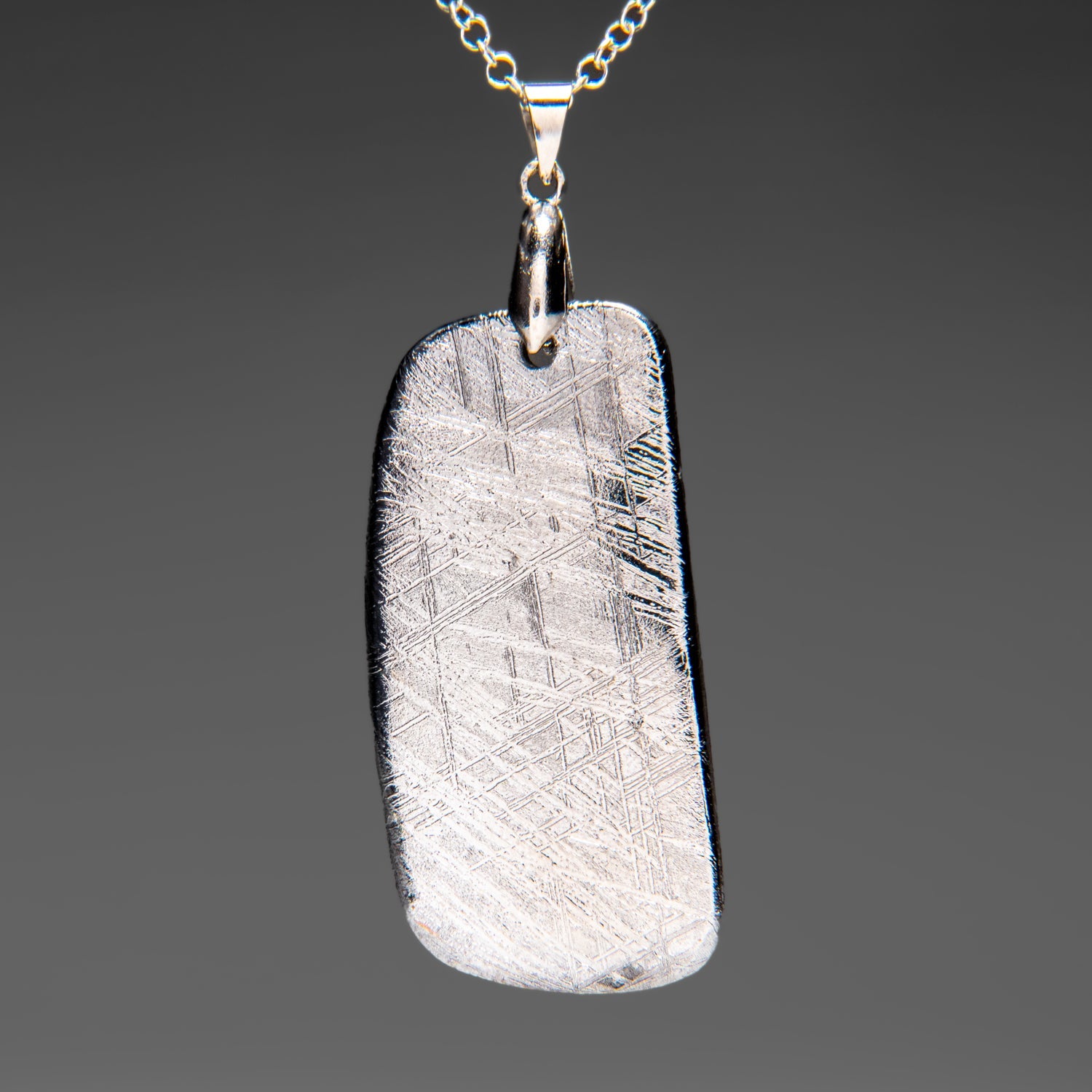 Genuine Muonionalusta Meteorite Pendant (35 grams) by Astro Gallery of Gems - product image 3 for Resin Society