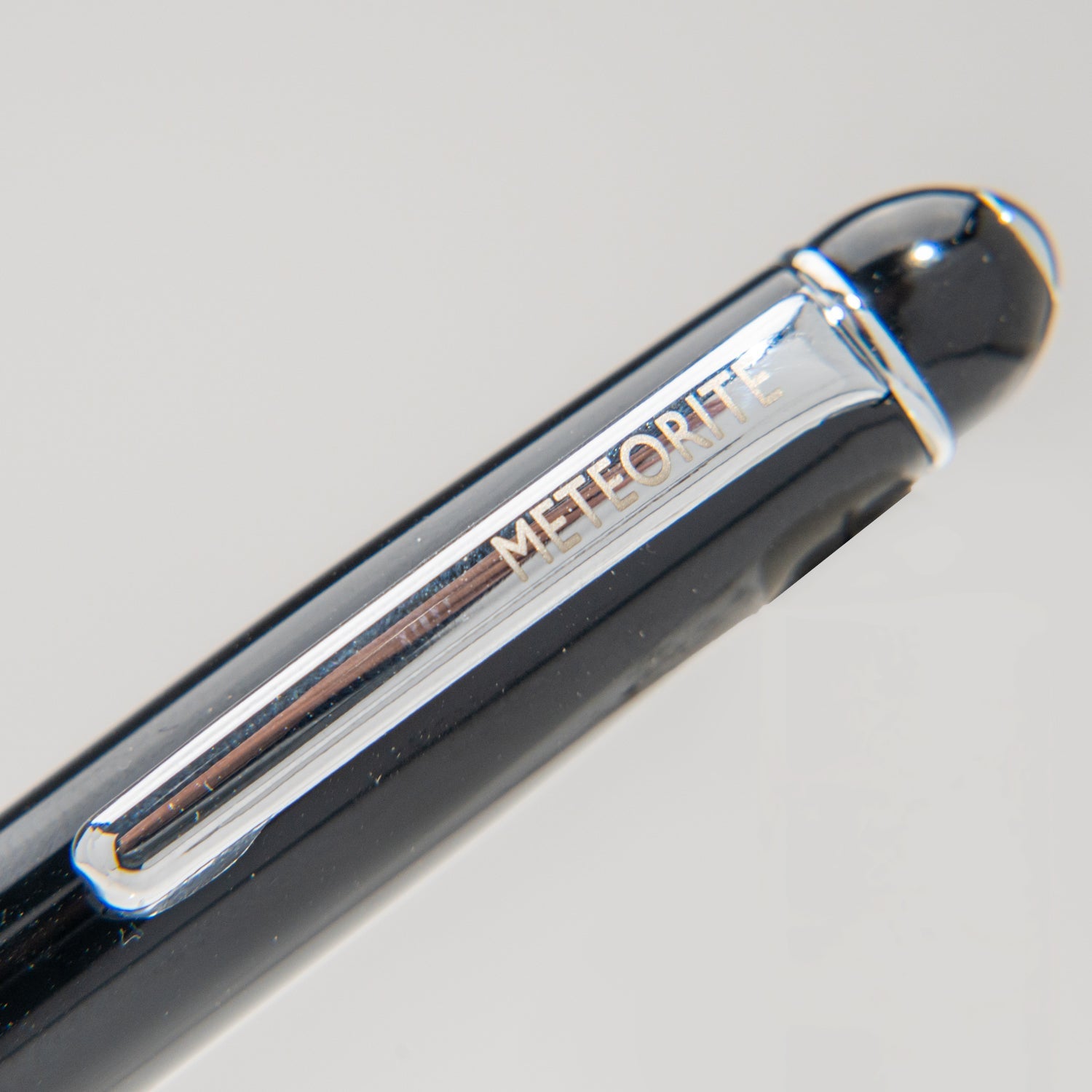 Genuine Muonionalusta Meteorite Pen (Blue) by Astro Gallery of Gems - product image 4 for Resin Society