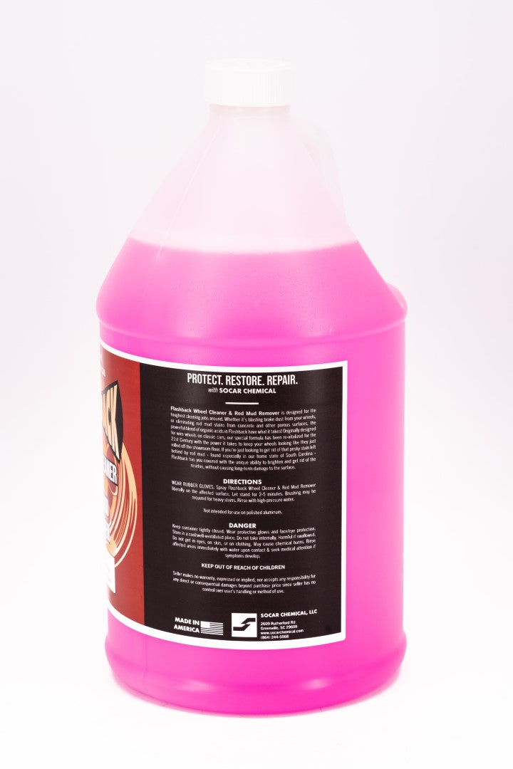 Flashback Wheel Cleaner & Red Mud Remover detail image - Resin Society