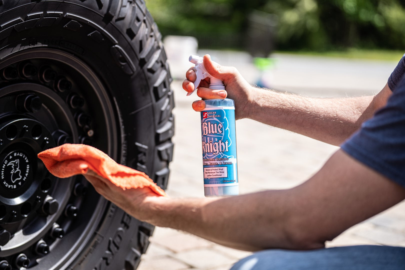 Blue Knight Interior Protectant & Conditioner detail image - Resin Society