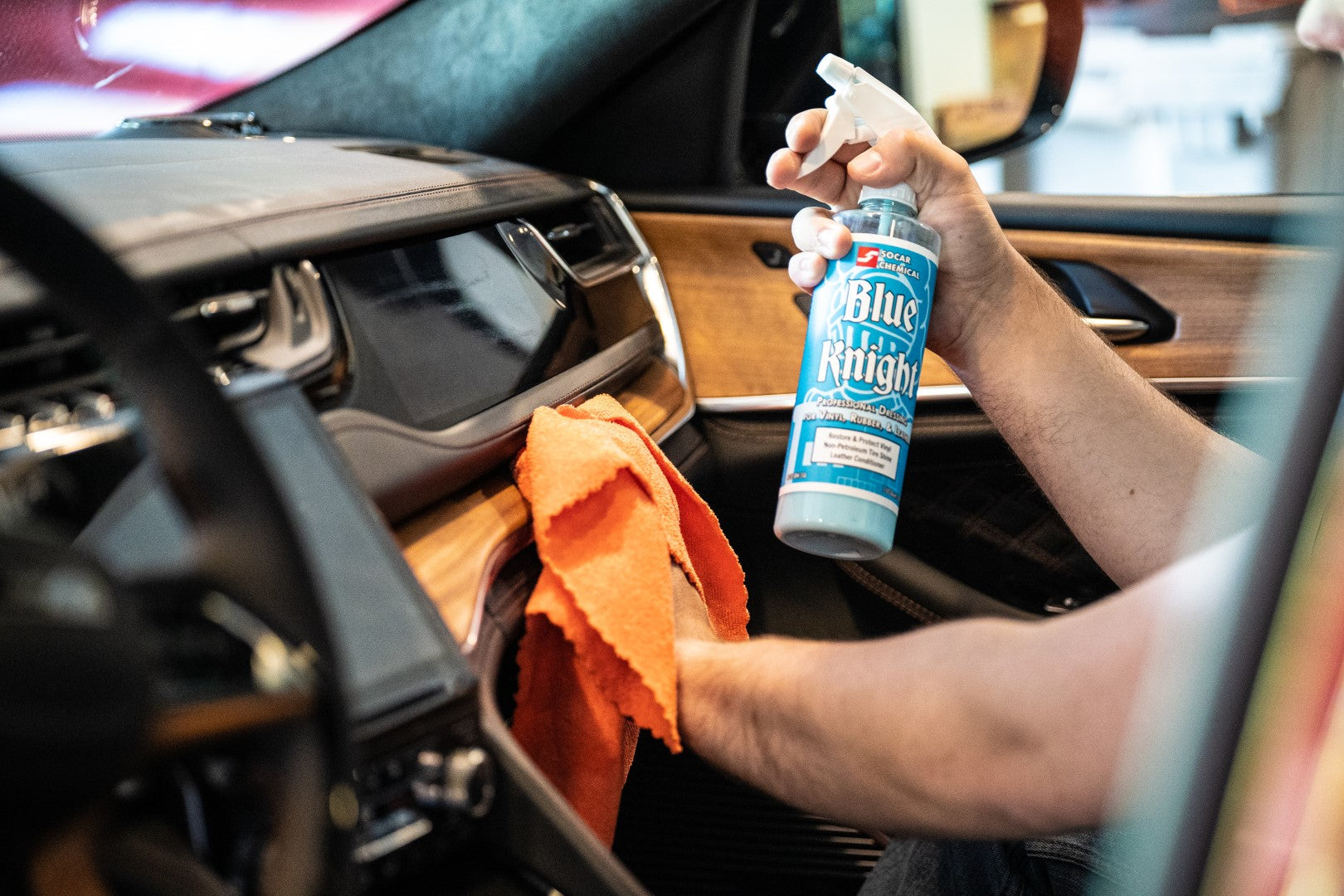 Blue Knight Interior Protectant & Conditioner detail image - Resin Society