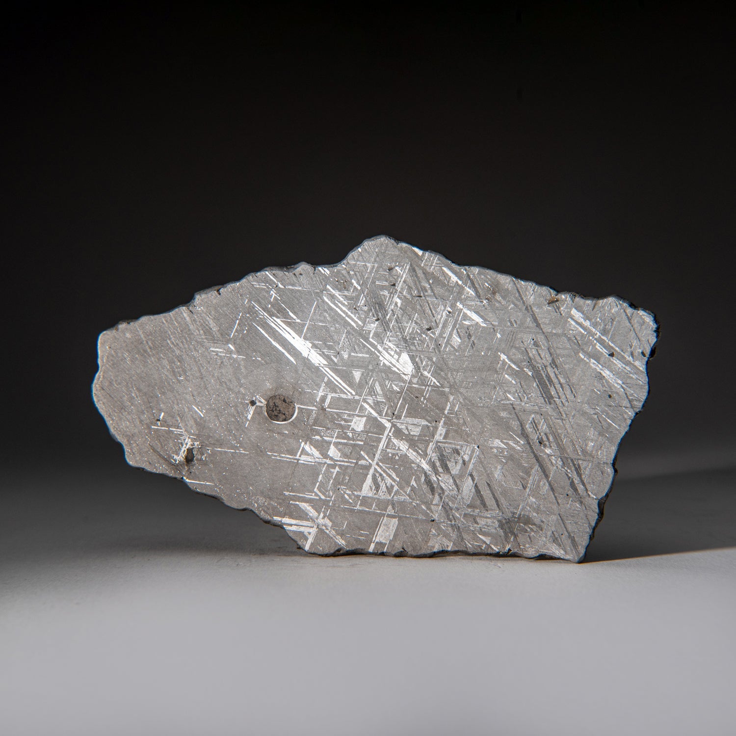 Genuine Muonionalusta Meteorite Slice (385 grams) by Astro Gallery of Gems - main product image for Resin Society